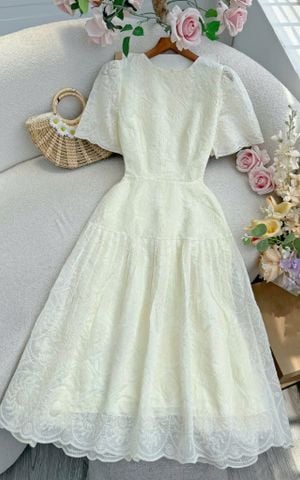 Đầm Oganza Thiết Kế TuTu Store Phù Hợp Đi Làm Dành Cho Nữ - Mã D1348
