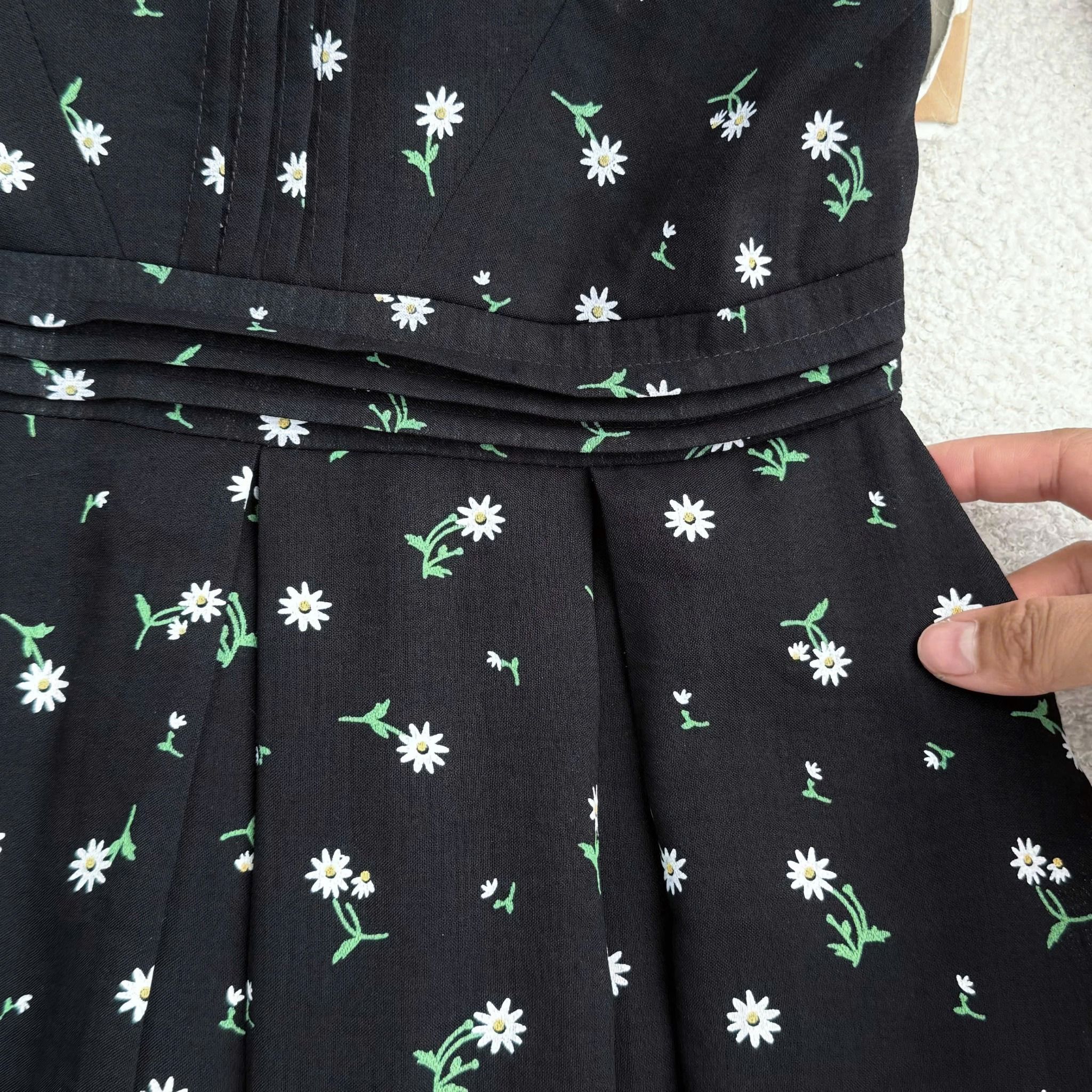 Đầm Linen Thun Thiết Kế TuTu Store Phù Hợp Đi Làm Dành Cho Nữ - Mã D1362