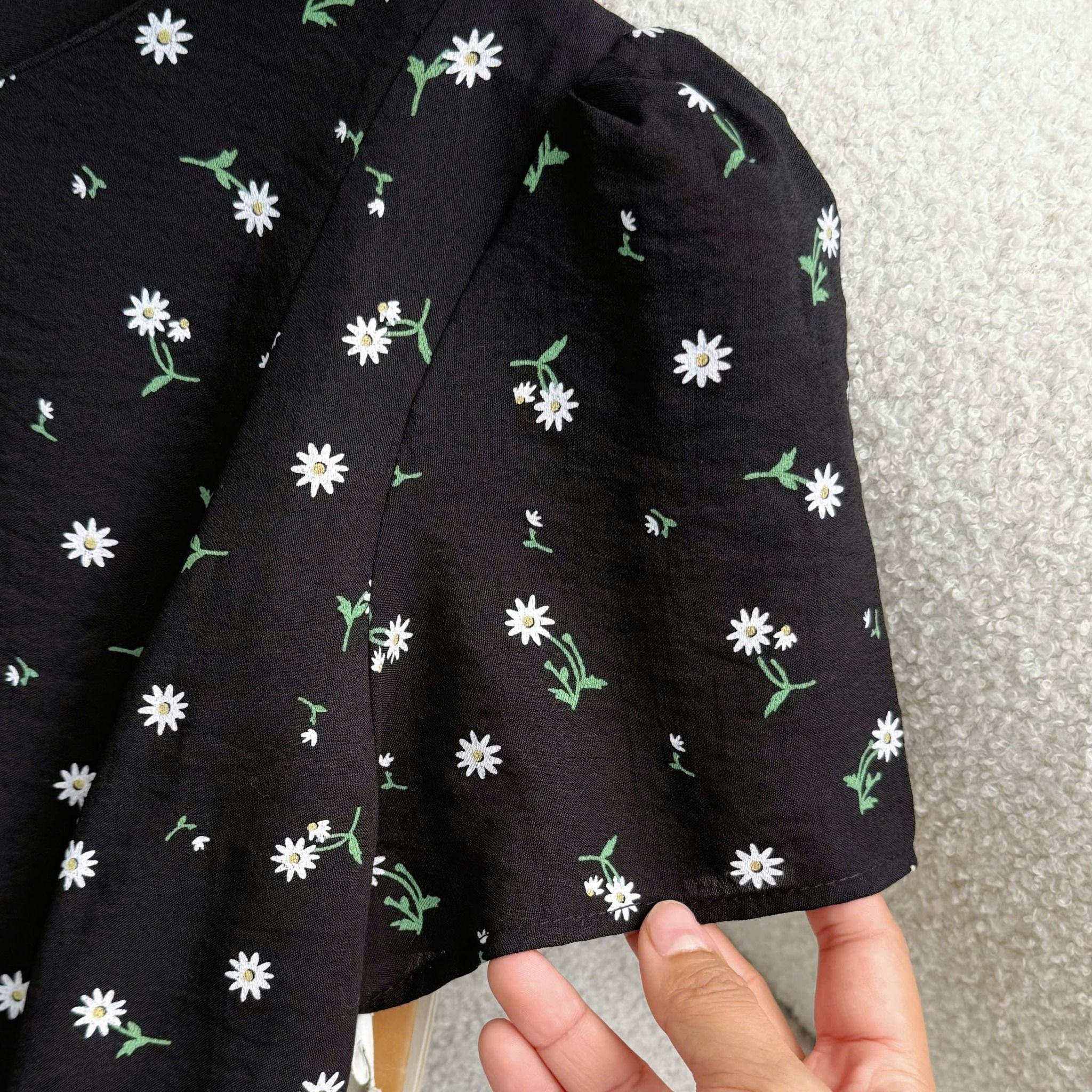 Đầm Linen Thun Cổ Tròn Thiết Kế TuTu Store Dành Cho Nữ Mã D1363