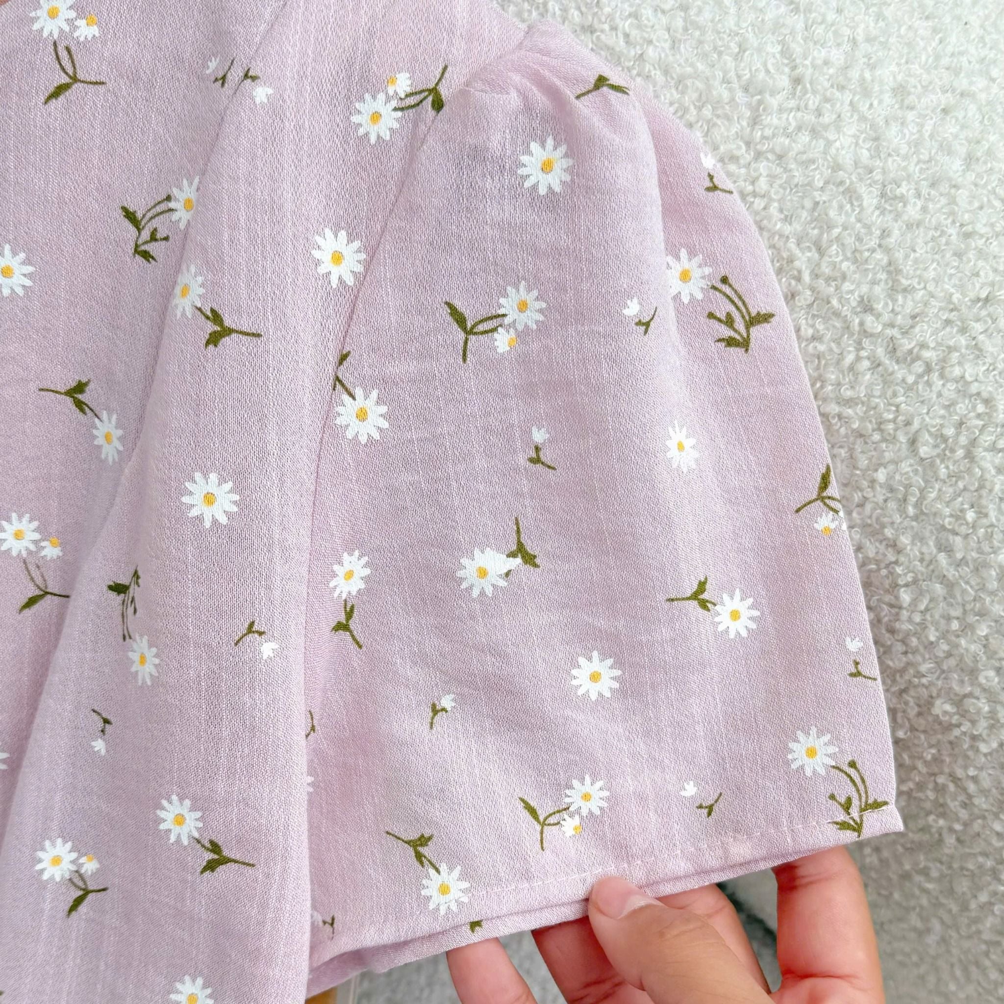 Đầm Linen Thun Cổ Tròn Thiết Kế TuTu Store Dành Cho Nữ Mã D1363