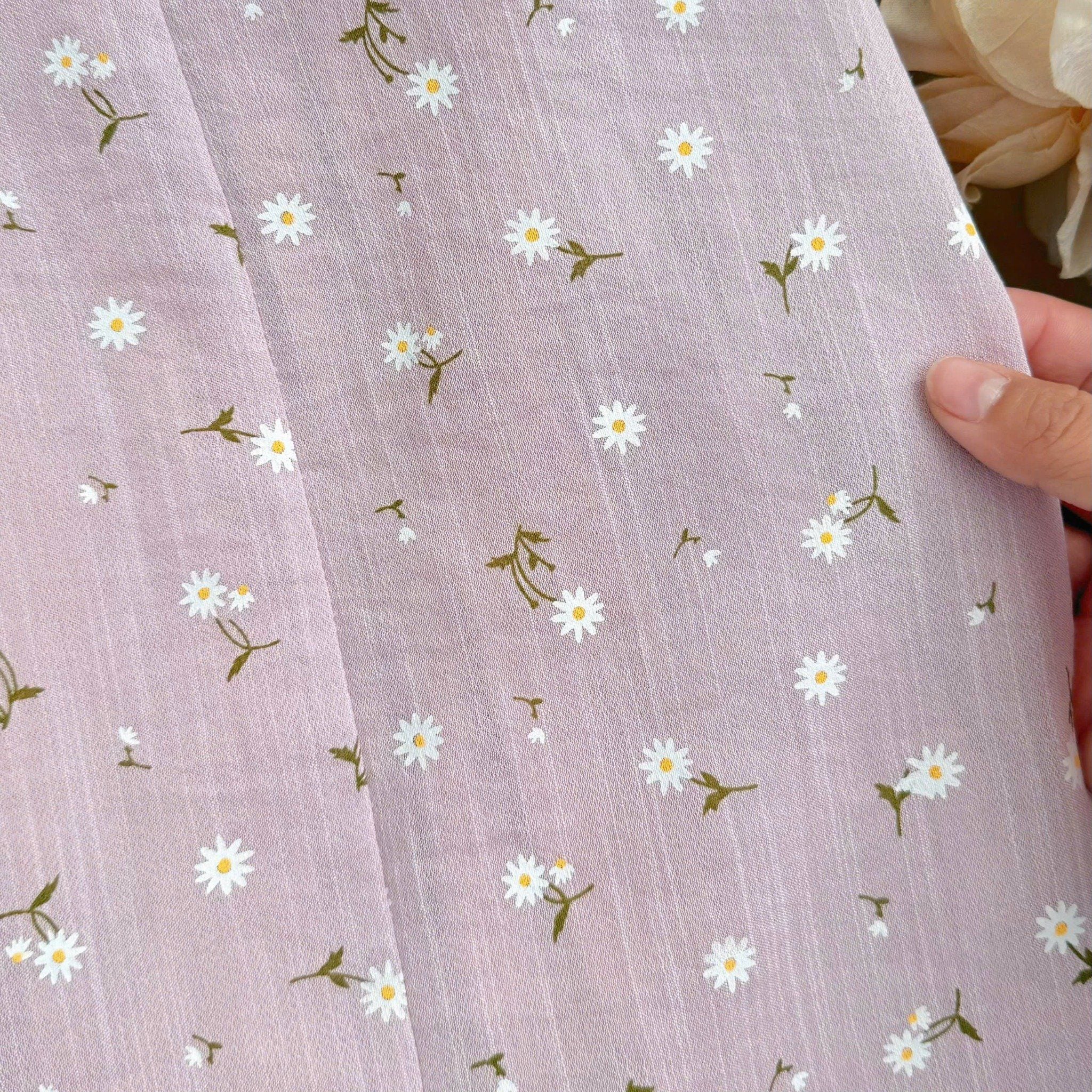 Đầm Linen Thun Cổ Tròn Thiết Kế TuTu Store Dành Cho Nữ Mã D1363