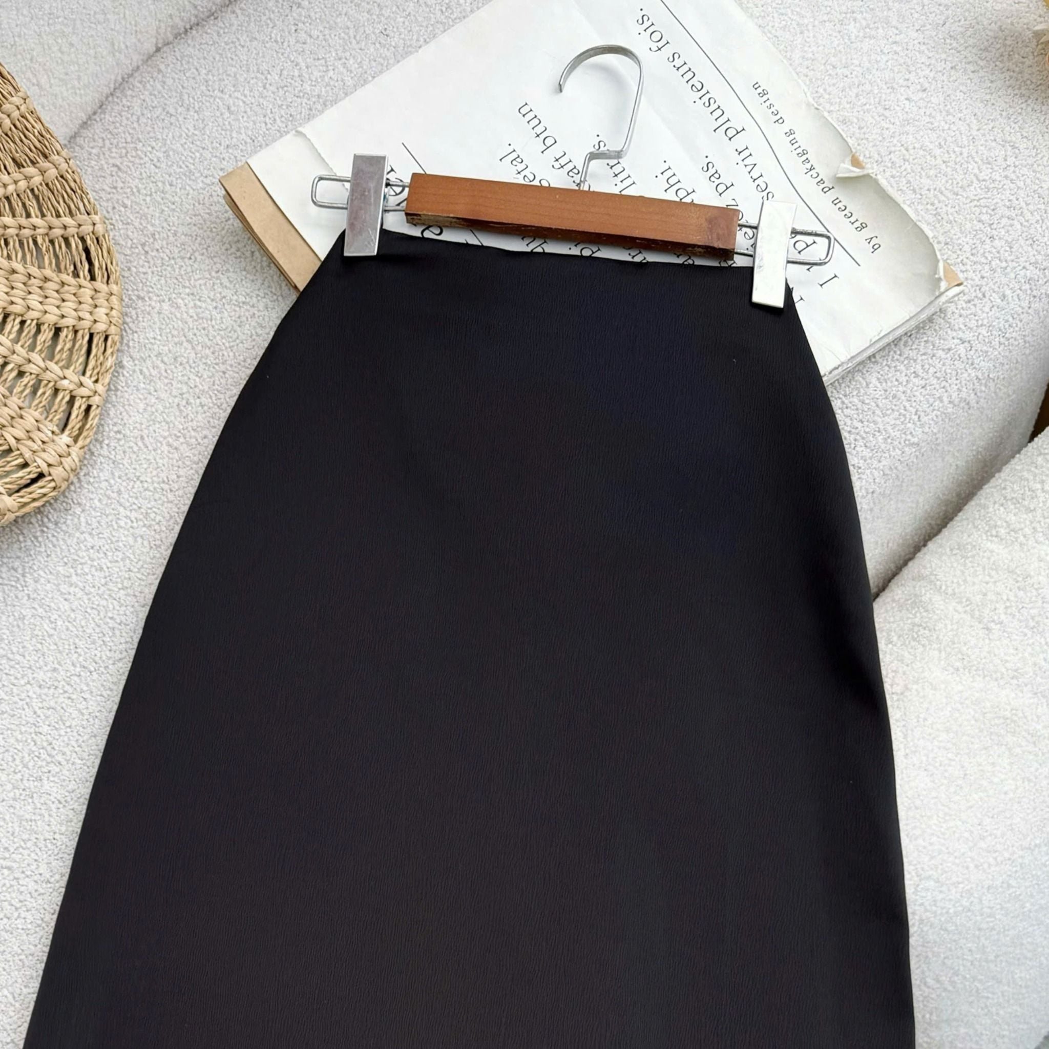 Chân Váy Lụa Mango Thiết Kế TuTu Store Phù Hợp Đi Làm Dành Cho Nữ - Mã V177