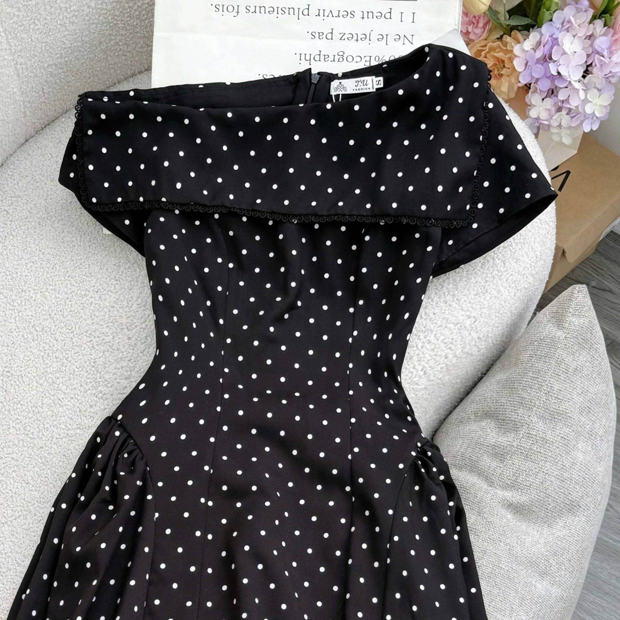 Đầm Bố Thái Thiết Kế TuTu Store Phù Hợp Đi Chơi Dành Cho Nữ - Mã D1385