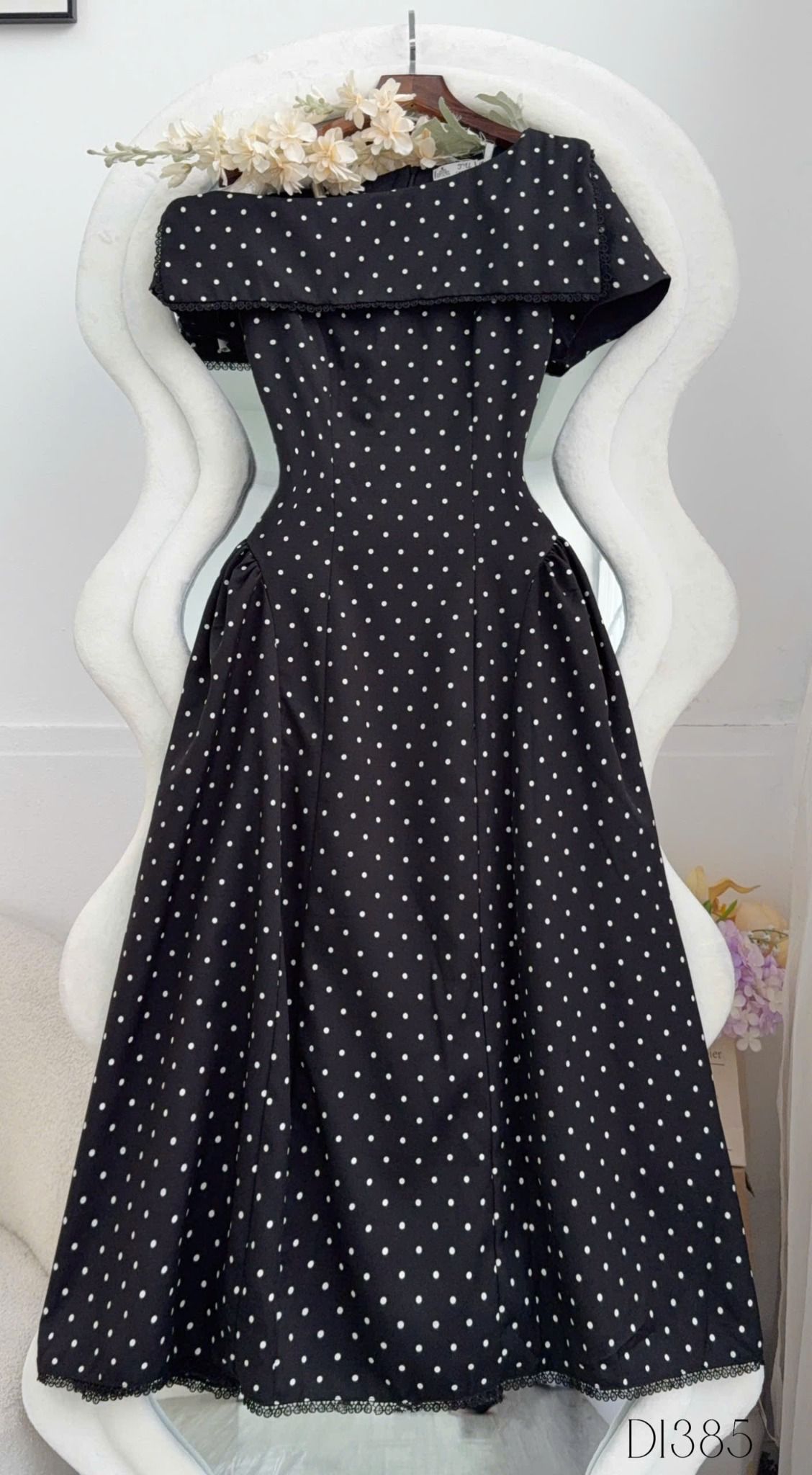 Đầm Bố Thái Thiết Kế TuTu Store Phù Hợp Đi Chơi Dành Cho Nữ - Mã D1385