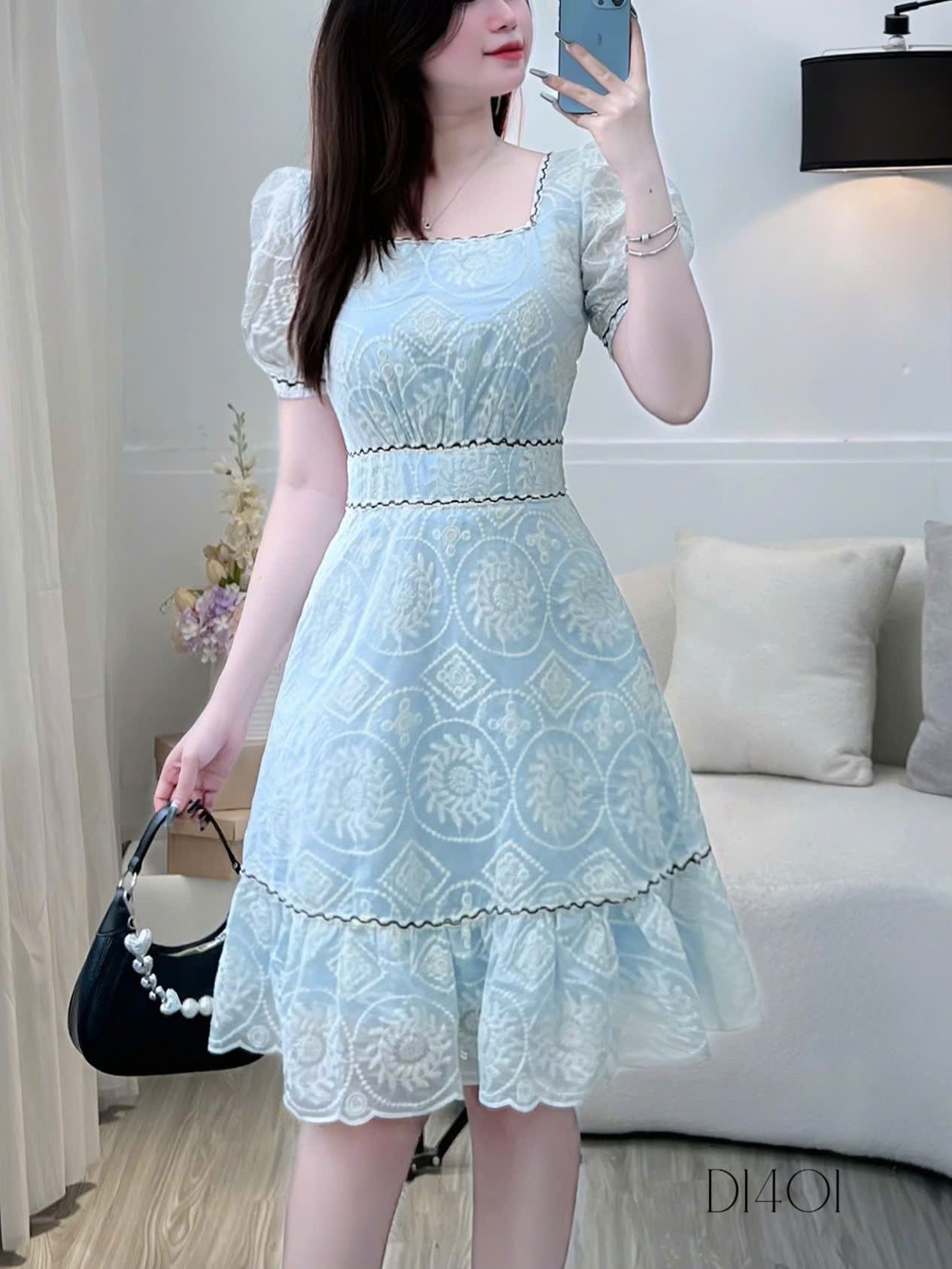 Đầm Thiết Kế TuTu Store - Mã D1401