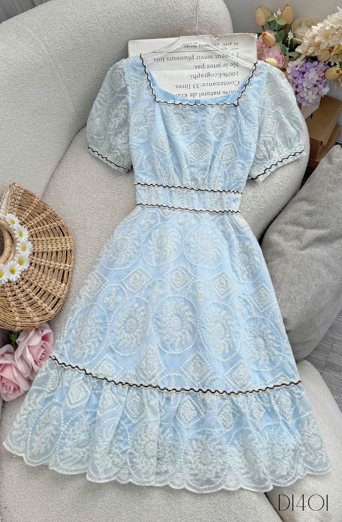 Đầm Thiết Kế TuTu Store - Mã D1401