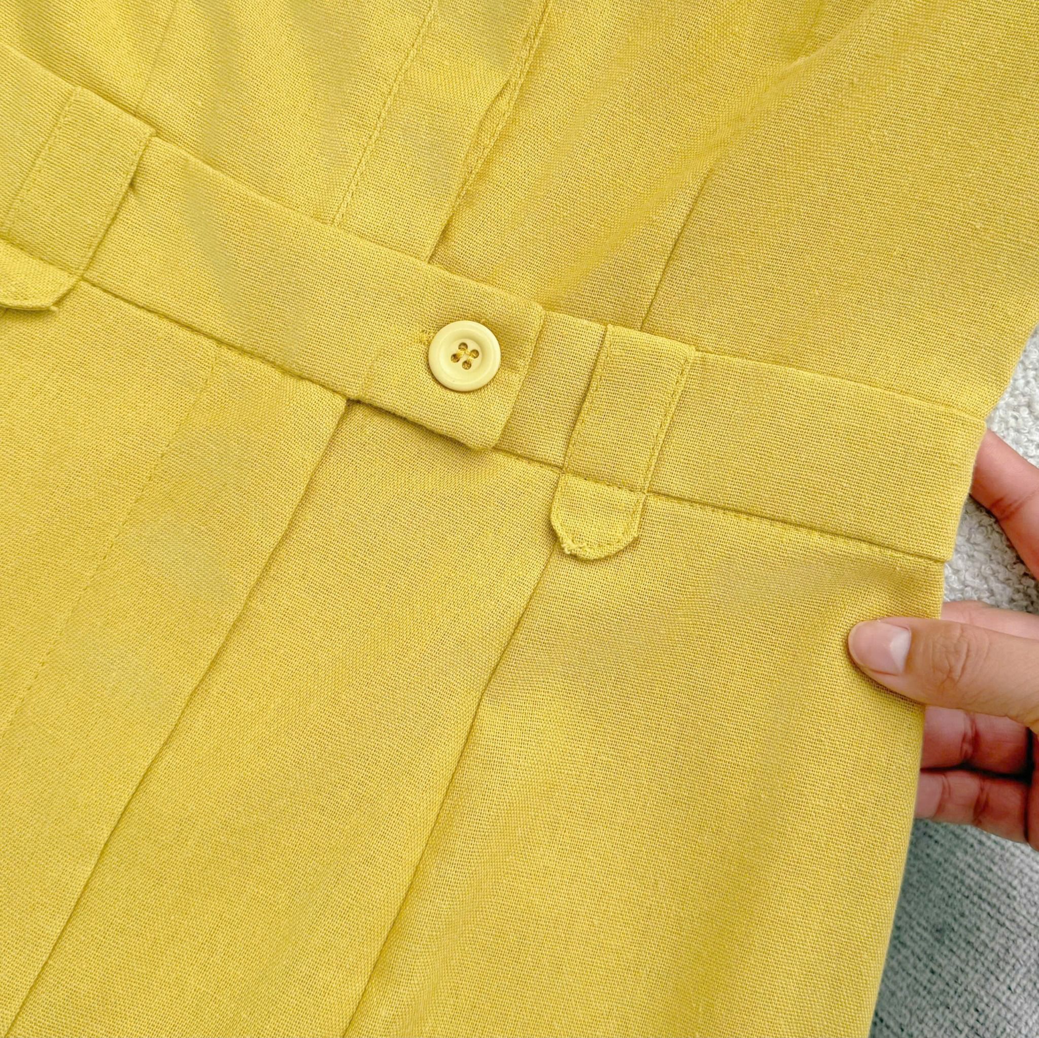 Đầm Linen Cotton Thiết Kế TuTu Store Dành Cho Nữ - Mã D1388