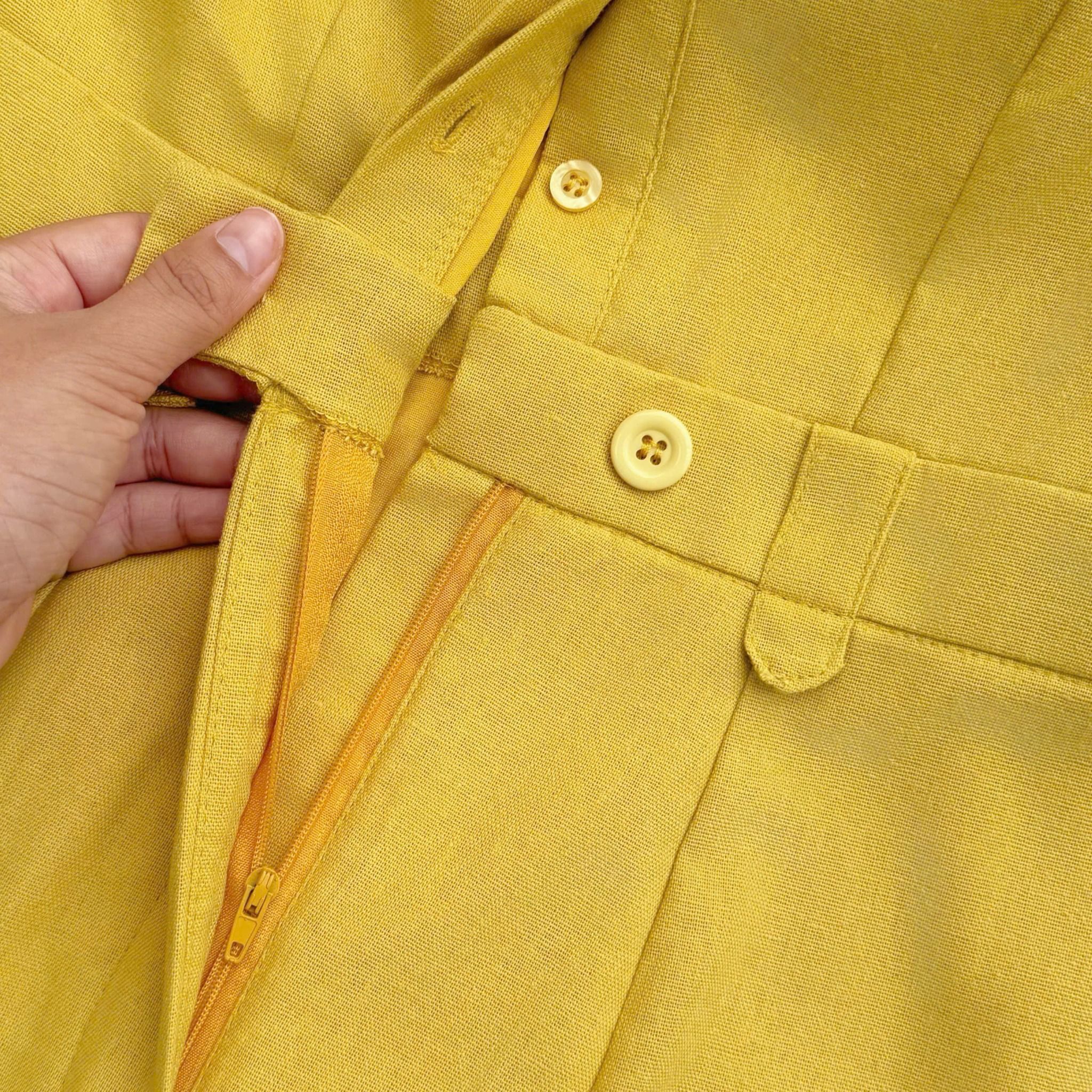 Đầm Linen Cotton Thiết Kế TuTu Store Dành Cho Nữ - Mã D1388