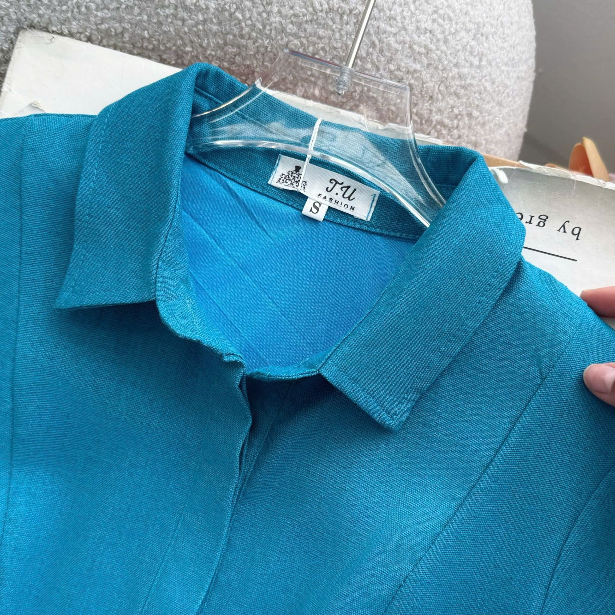 Đầm Linen Cotton Thiết Kế TuTu Store Dành Cho Nữ - Mã D1388