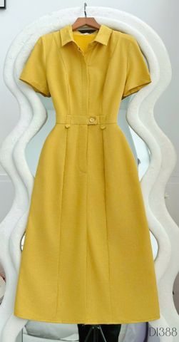 Đầm Linen Cotton Thiết Kế TuTu Store Dành Cho Nữ - Mã D1388