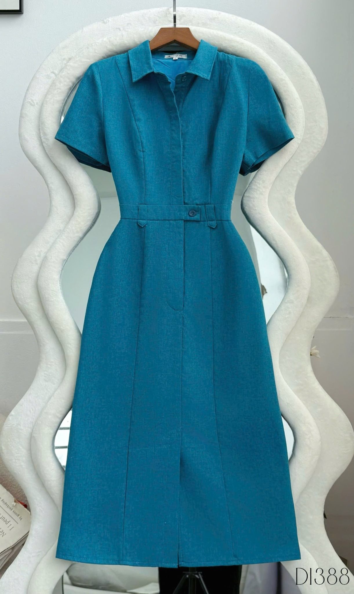 Đầm Linen Cotton Thiết Kế TuTu Store Dành Cho Nữ - Mã D1388