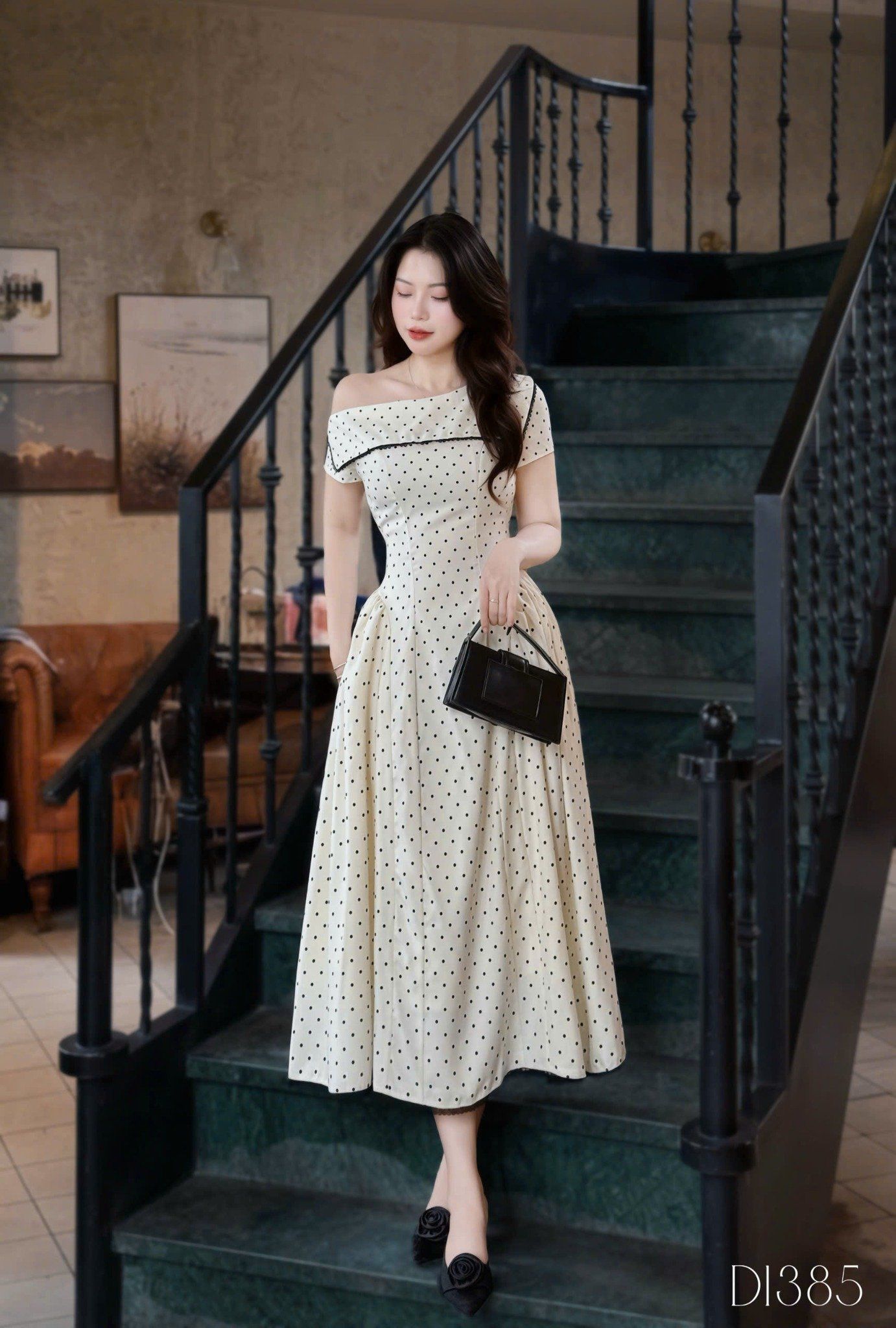 Đầm Bố Thái Thiết Kế TuTu Store Phù Hợp Đi Chơi Dành Cho Nữ - Mã D1385