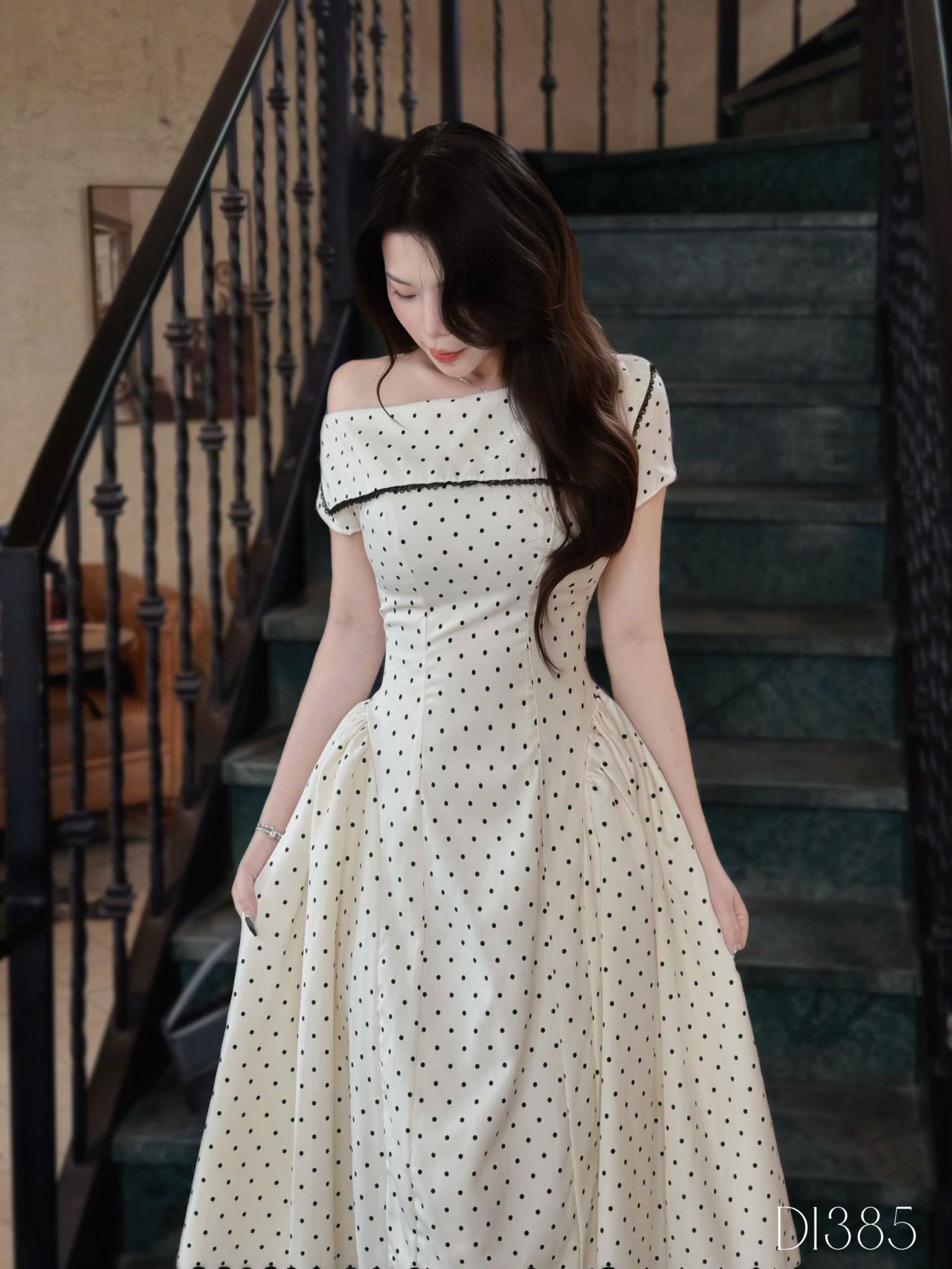 Đầm Bố Thái Thiết Kế TuTu Store Phù Hợp Đi Chơi Dành Cho Nữ - Mã D1385