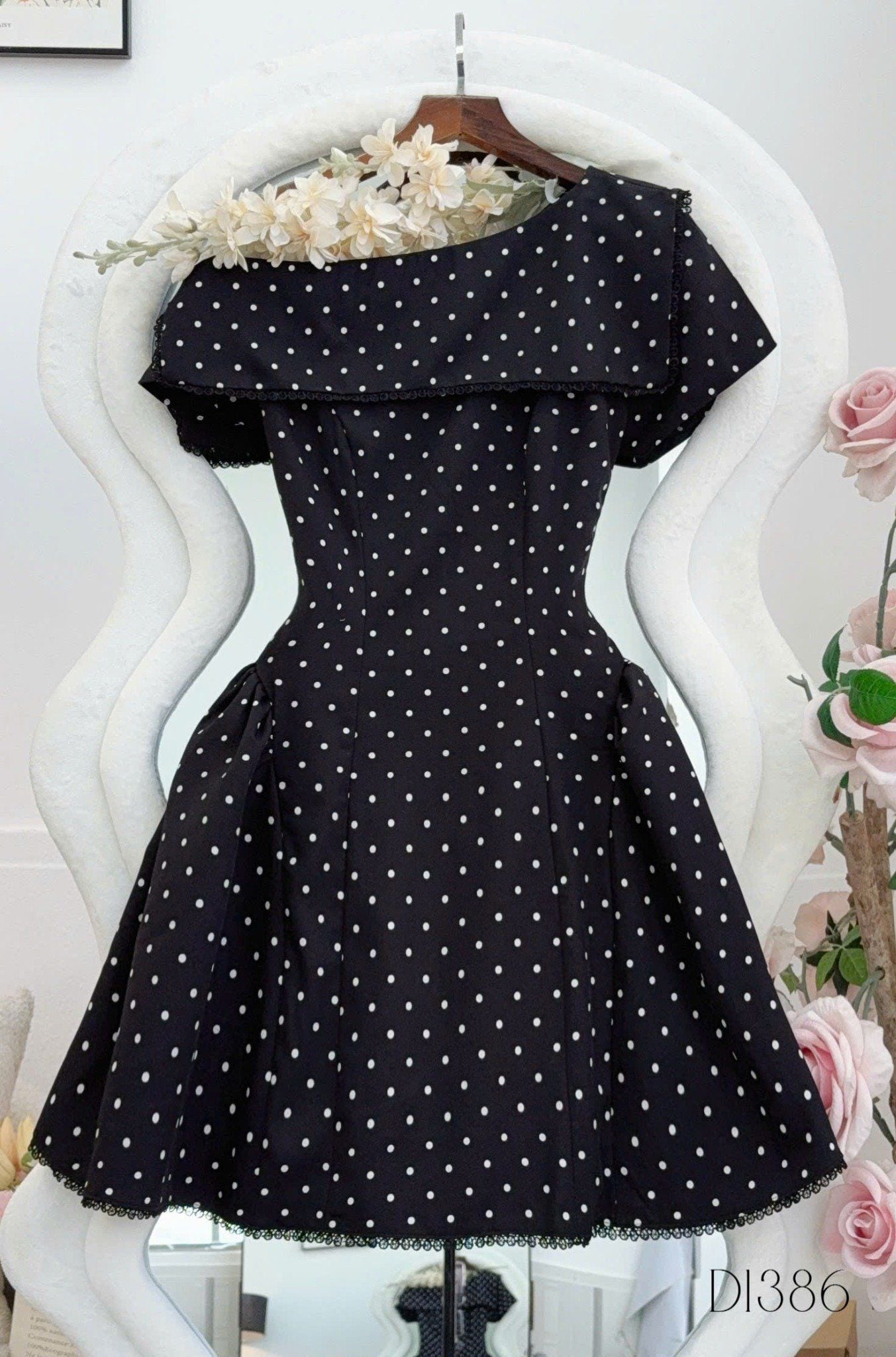 Đầm Bố Thái Thiết Kế TuTu Store Phù Hợp Đi Chơi Dành Cho Nữ - Mã D1386