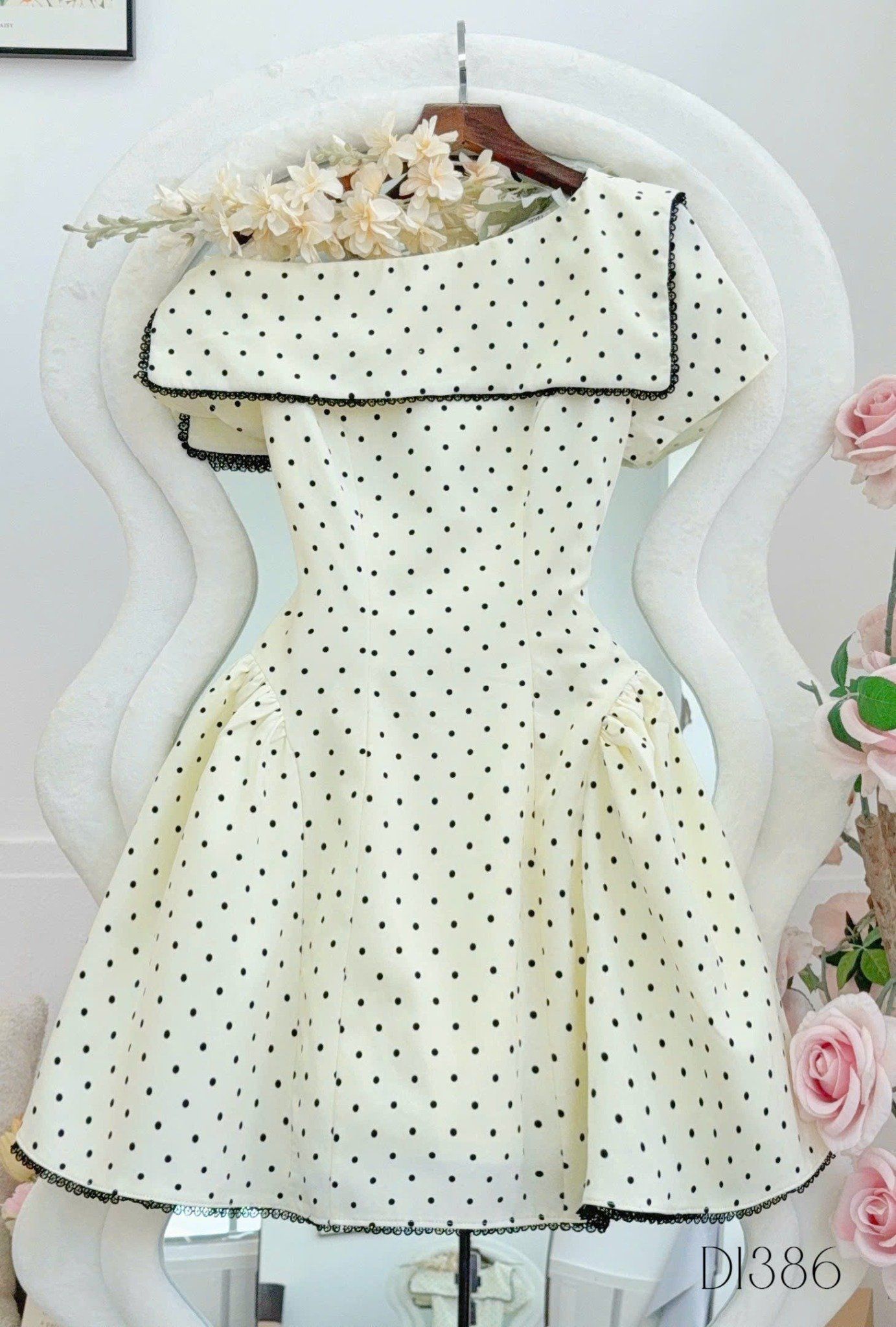 Đầm Bố Thái Thiết Kế TuTu Store Phù Hợp Đi Chơi Dành Cho Nữ - Mã D1386