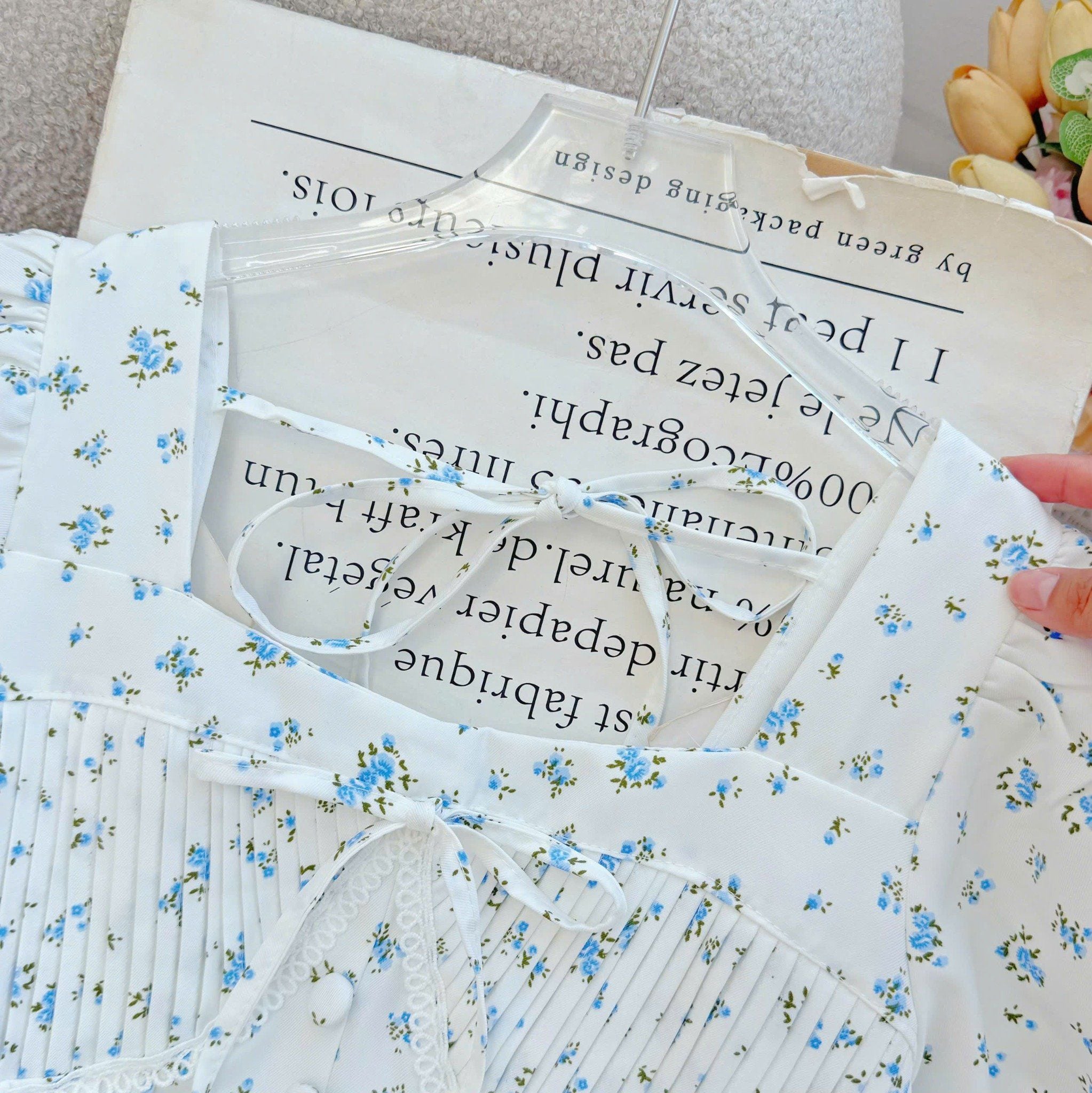 Đầm Bố Thái Thiết Kế TuTu Store Phù Hợp Đi Chơi Dành Cho Nữ - Mã D1399