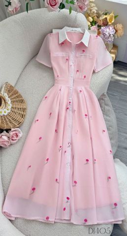Đầm Tơ Nén Thiết Kế TuTu Store Phù Hợp Đi Chơi Dành Cho Nữ - Mã D1405