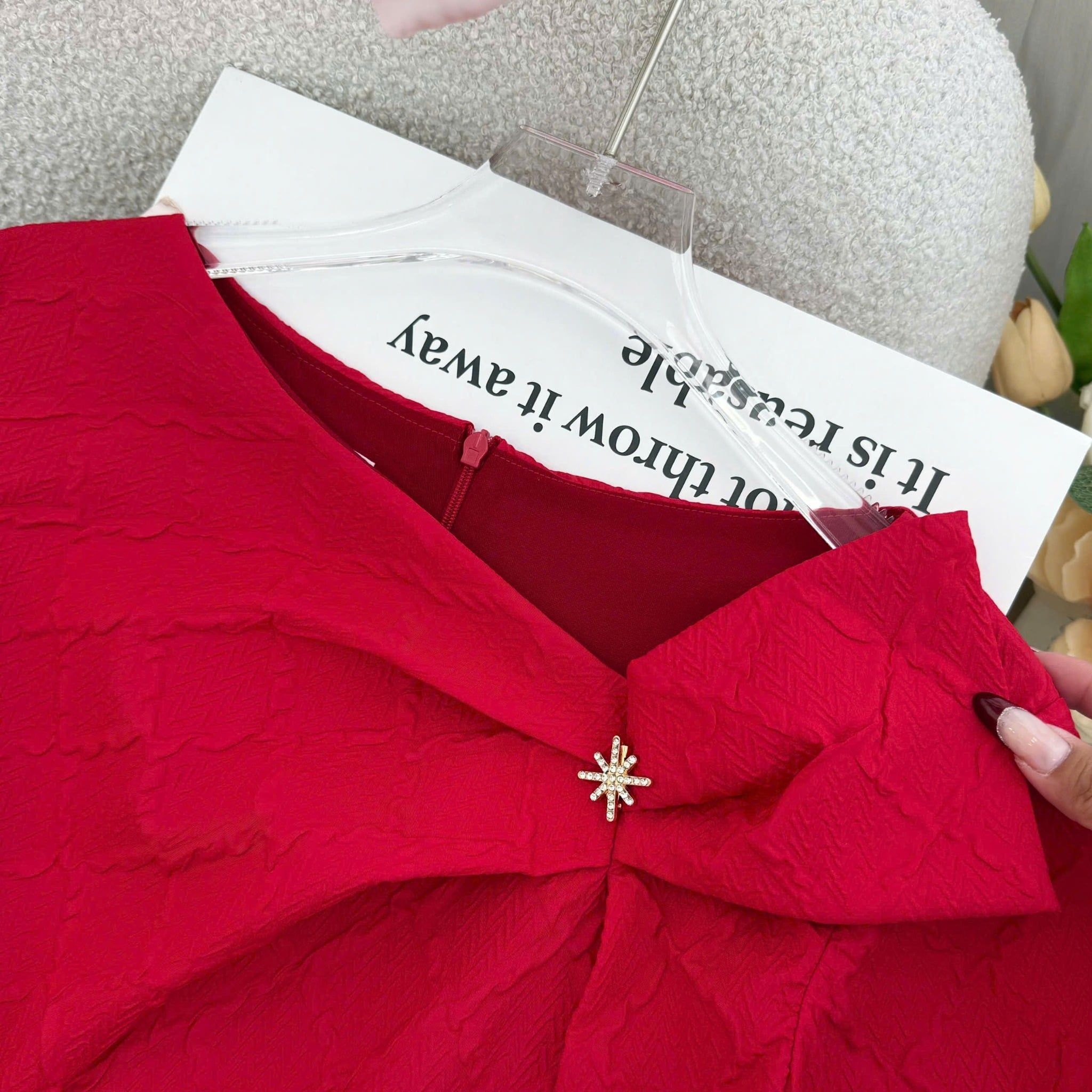 Đầm thiết kế dáng xòe đi tiệc TuTu Store - Mã D1568