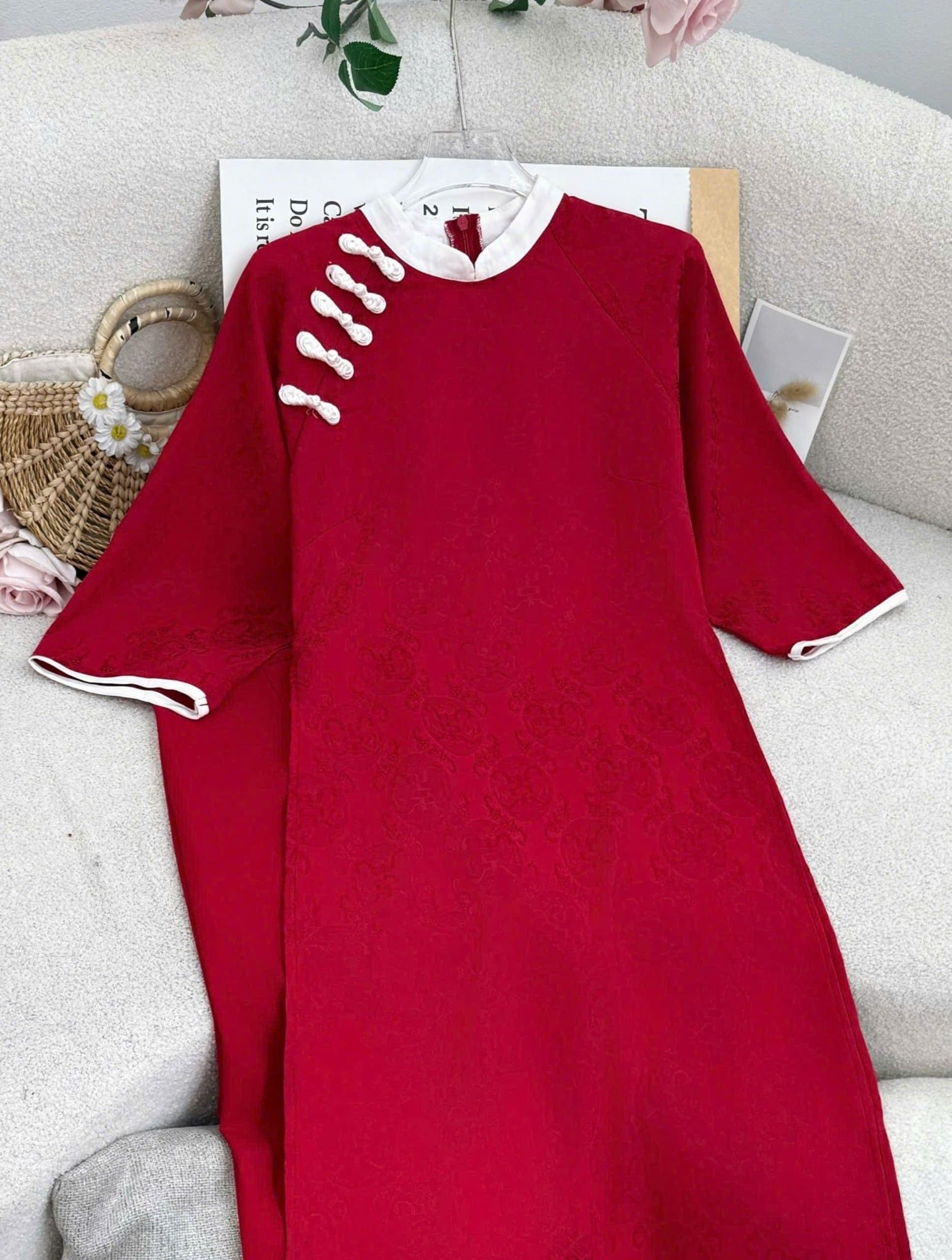 Áo Dài Thiết Kế TuTu Store - Mã AS632