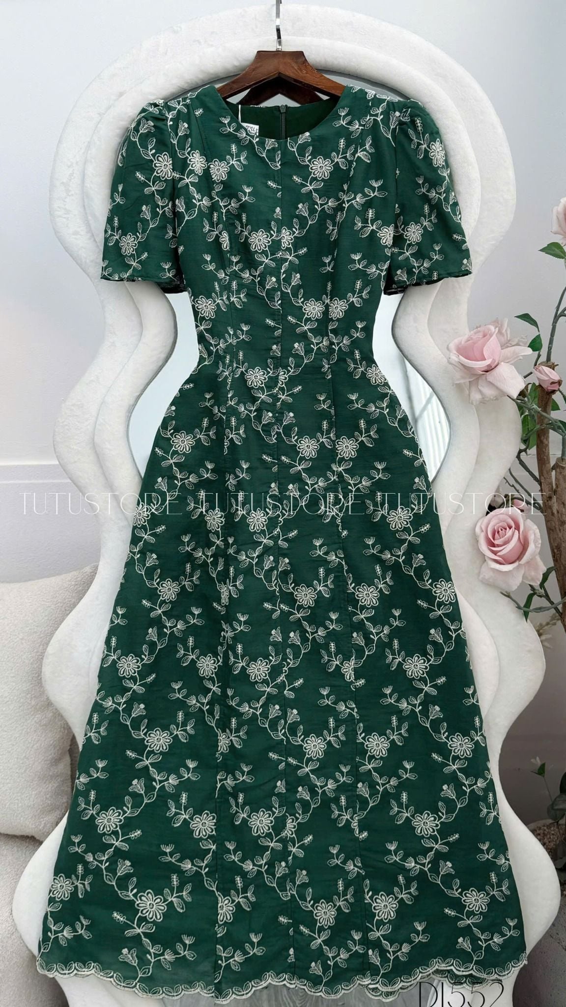 Đầm Thiết Kế Cổ Tròn Đi Tiệc TuTu Store - Mã D1552