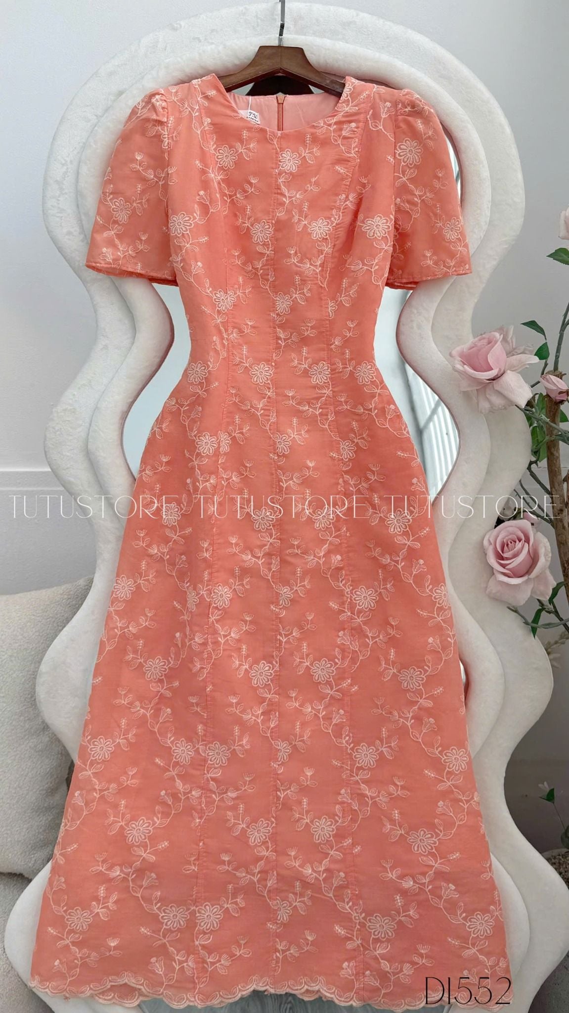 Đầm Thiết Kế Cổ Tròn Đi Tiệc TuTu Store - Mã D1552