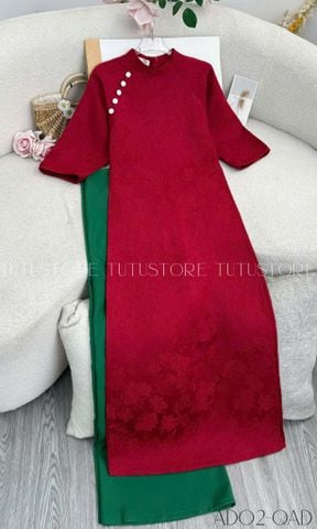 Áo Dài Thiết kế cách tân đi chơi TuTu Store - Mã AD02