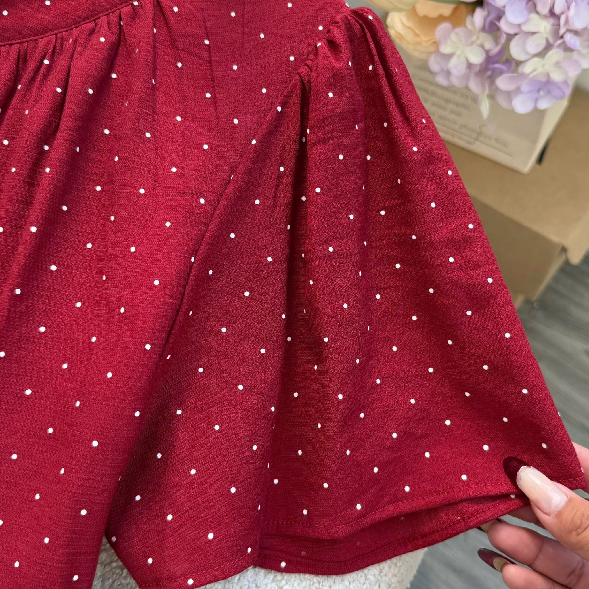 Đầm thiết kế cổ tròn đi chơi TuTu Store - Mã D1570