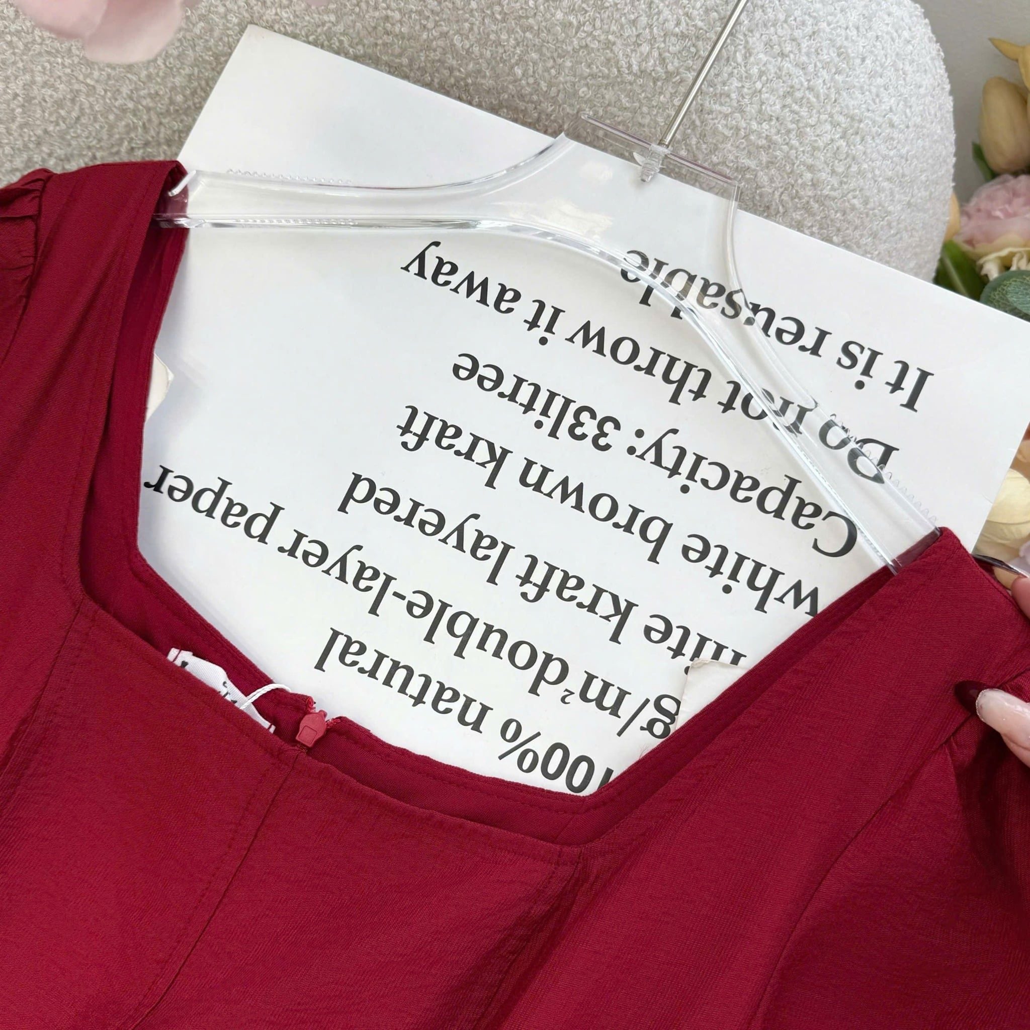 Đầm thiết kể cổ vuông dáng dài đi tiệc TuTu Store - Mã D1585