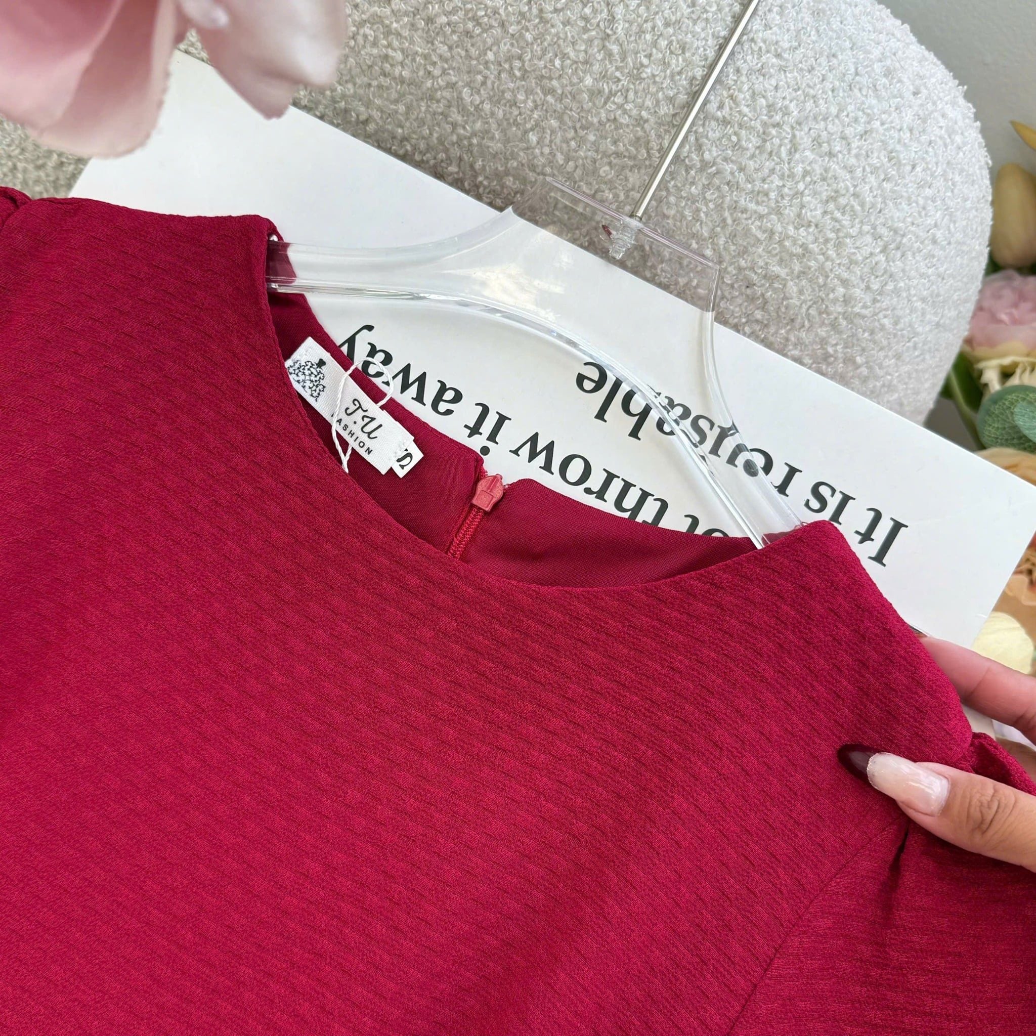 Đầm Thiết Kế Cổ Tròn Dáng Xòe Đi Chơi TuTu Store - Mã D1579