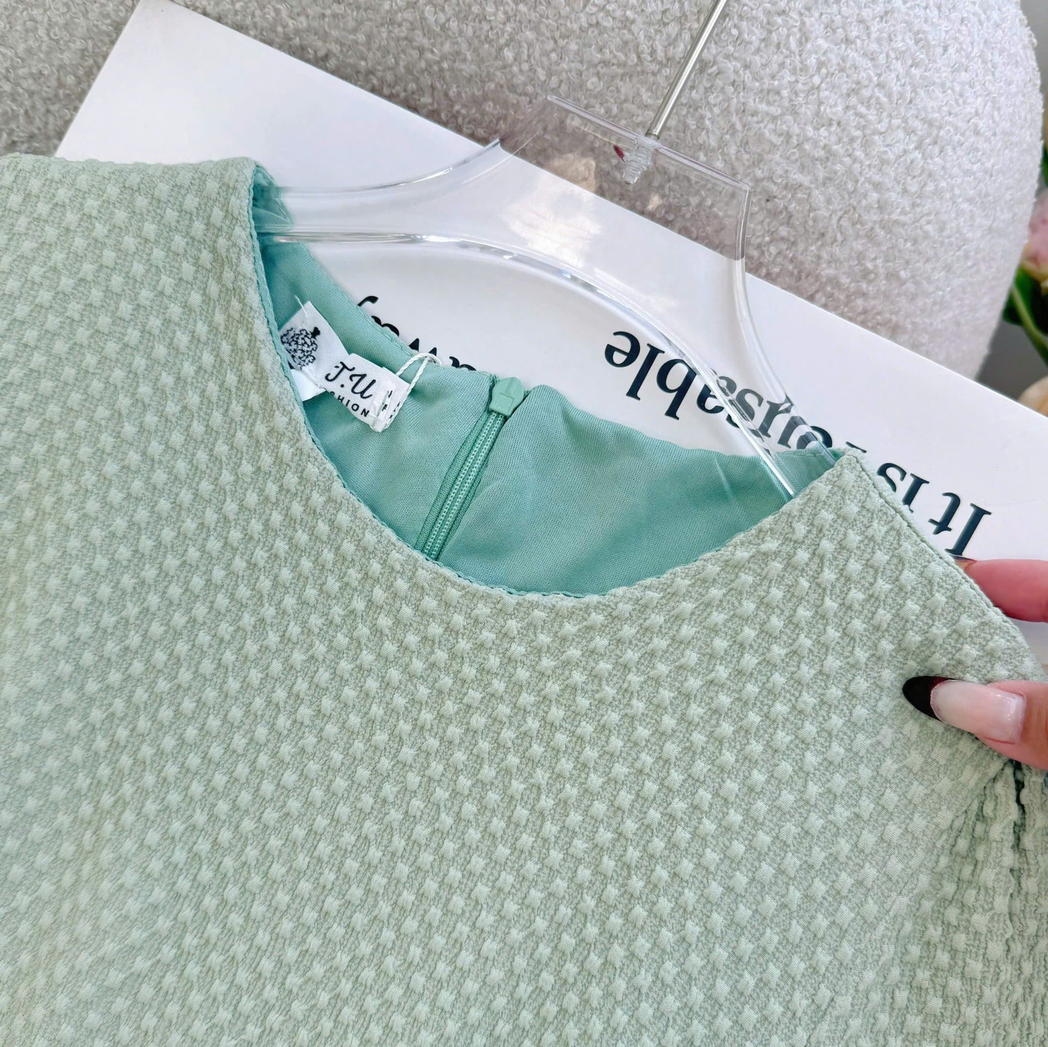 Đầm Thiết Kế Cổ Tròn Dáng Xòe Đi Chơi TuTu Store - Mã D1579