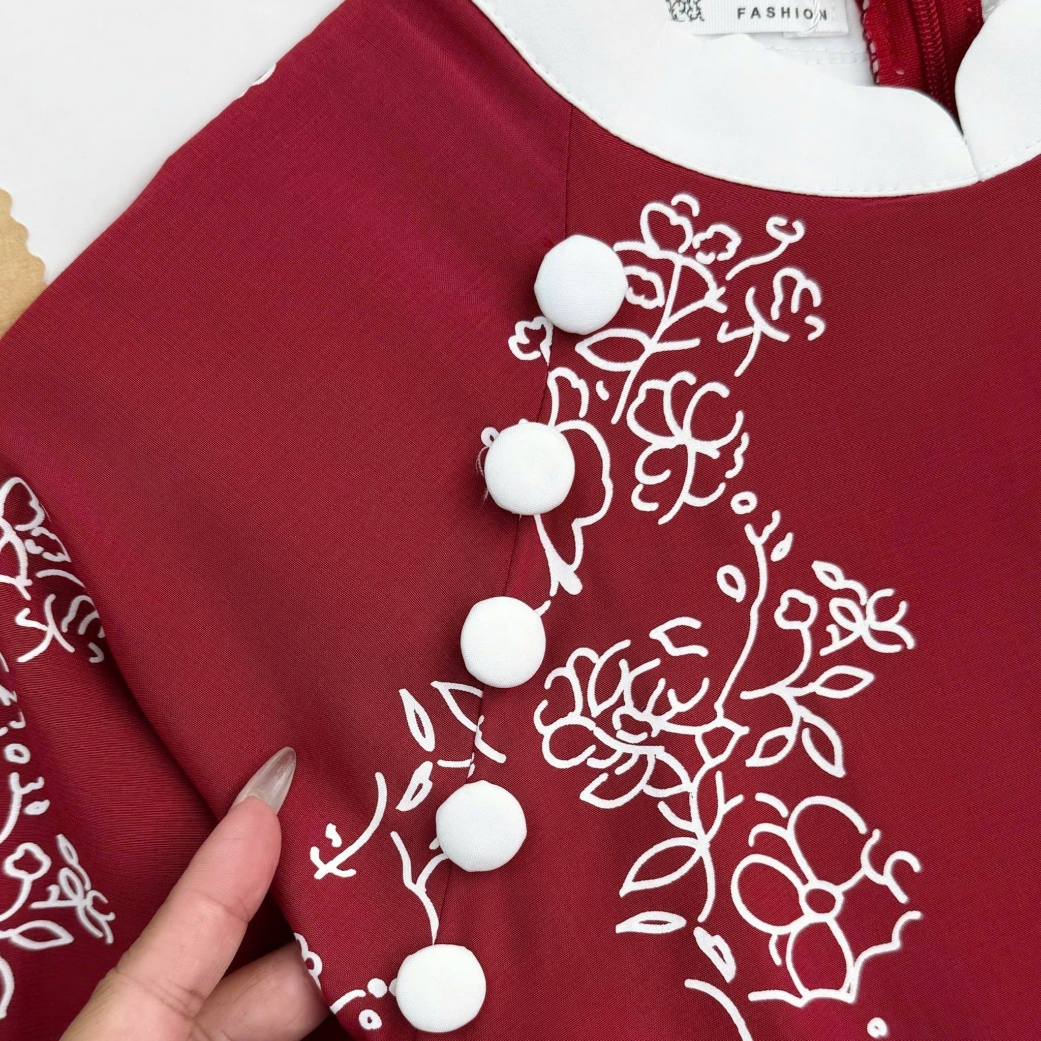 Áo Dài thiết kế cách tân đi chơi TuTu Store - Mã AD03