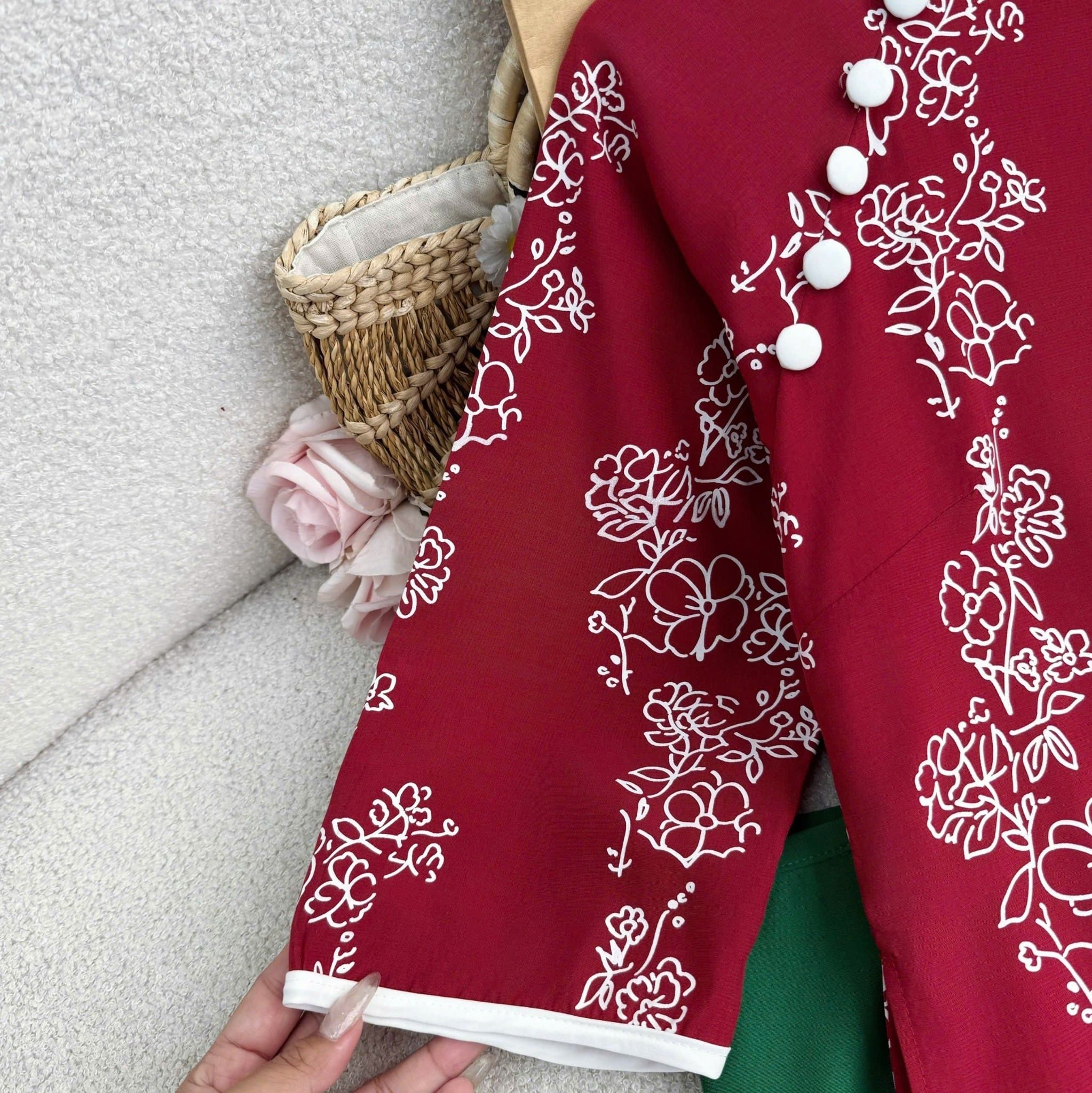 Áo Dài thiết kế cách tân đi chơi TuTu Store - Mã AD03