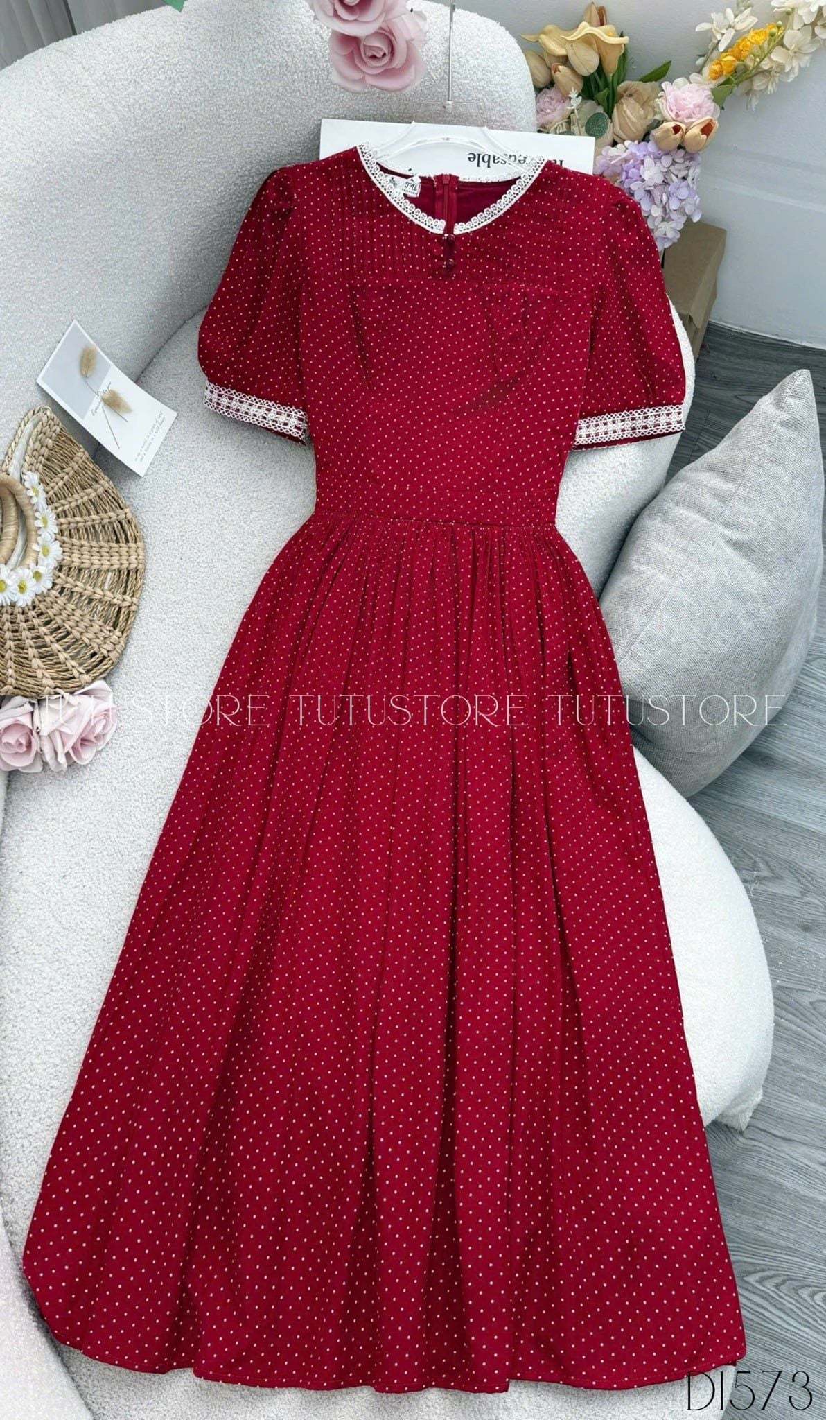 Đầm Thiết Kế Dáng Xòe TuTu Store - Mã D1573