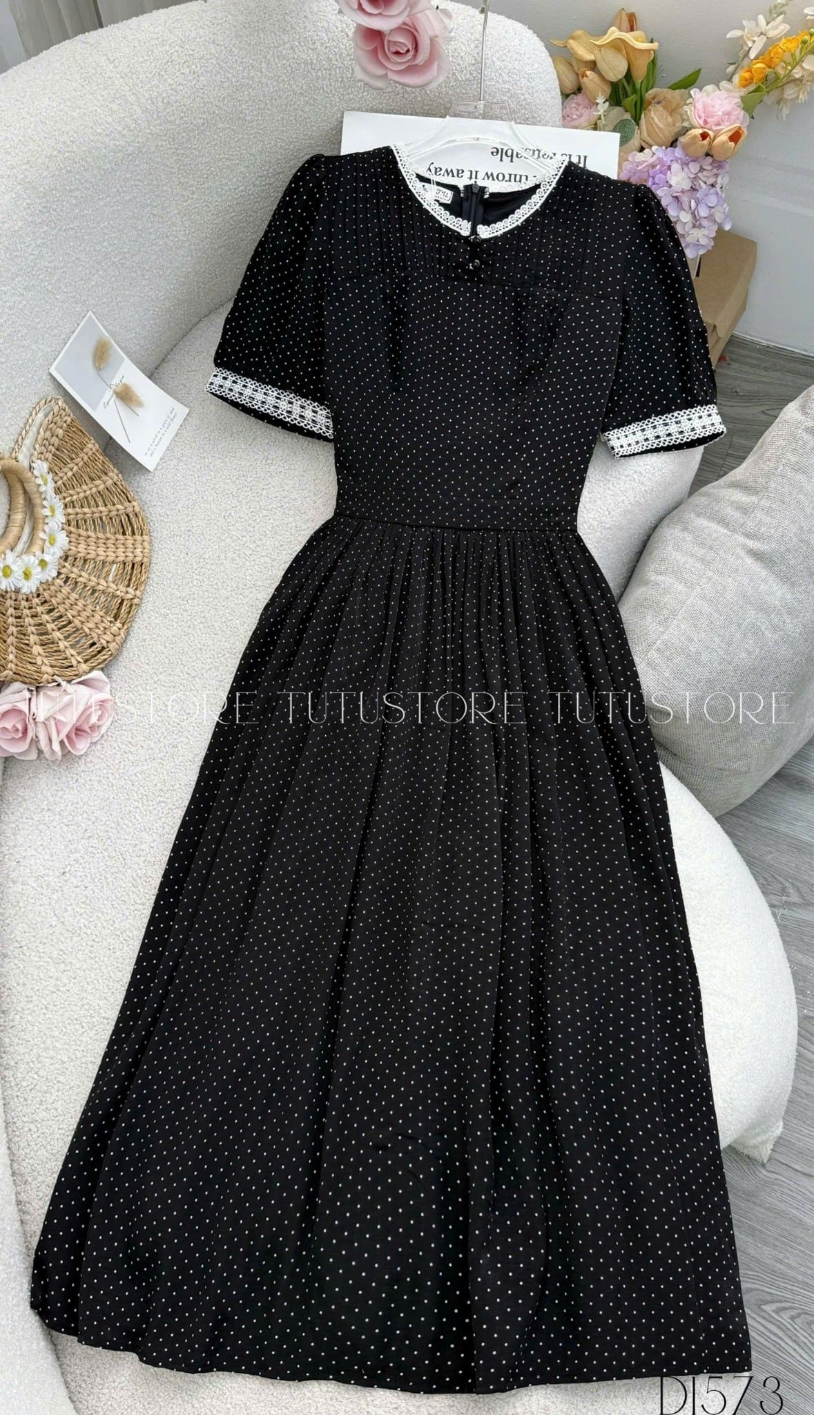 Đầm Thiết Kế Dáng Xòe TuTu Store - Mã D1573