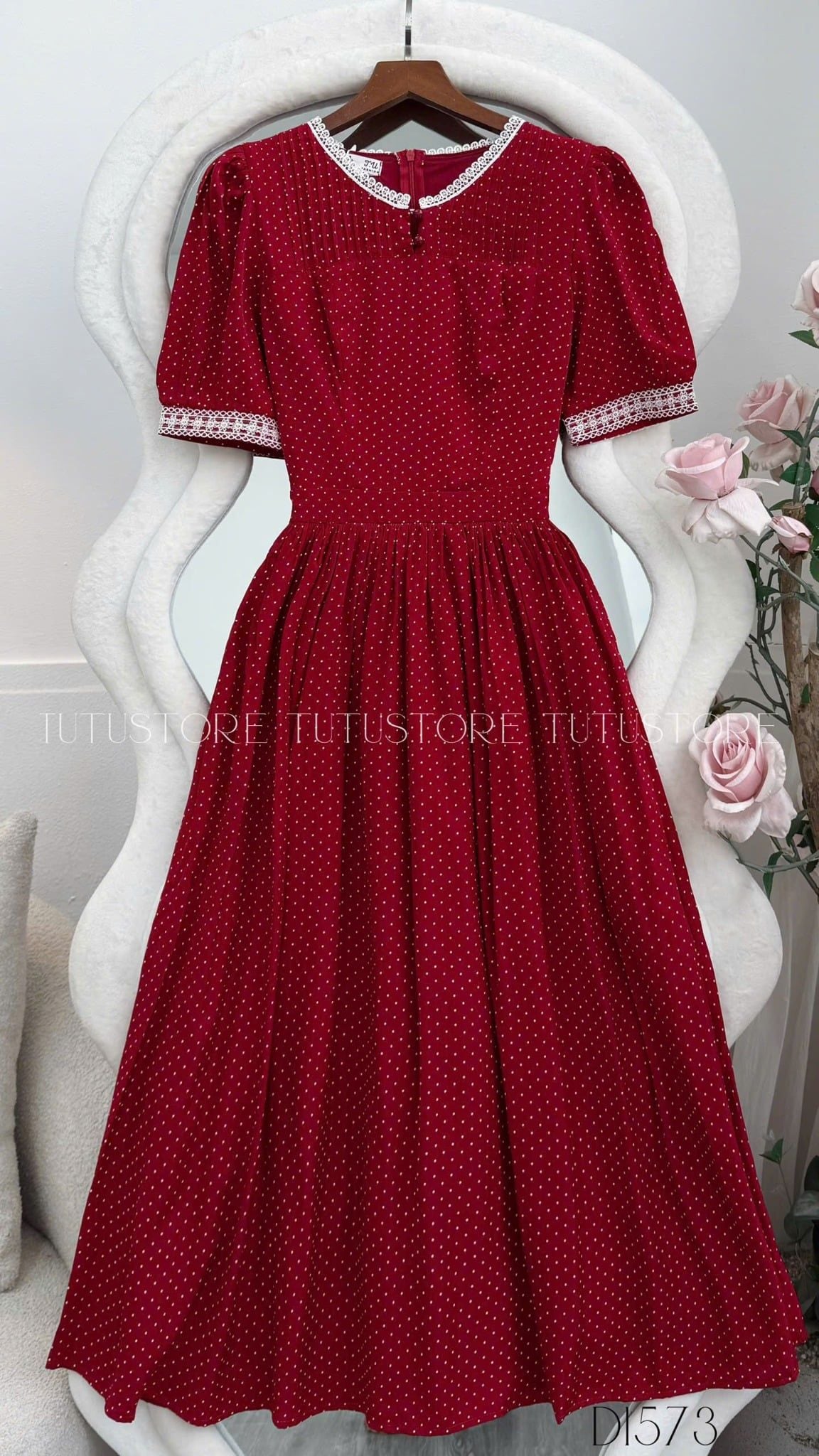 Đầm Thiết Kế Dáng Xòe TuTu Store - Mã D1573