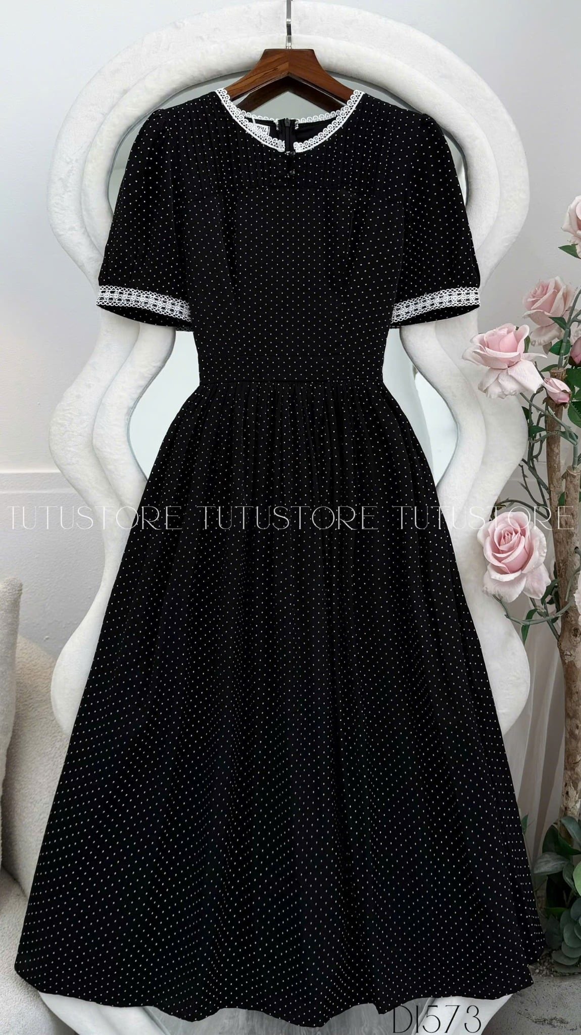 Đầm Thiết Kế Dáng Xòe TuTu Store - Mã D1573