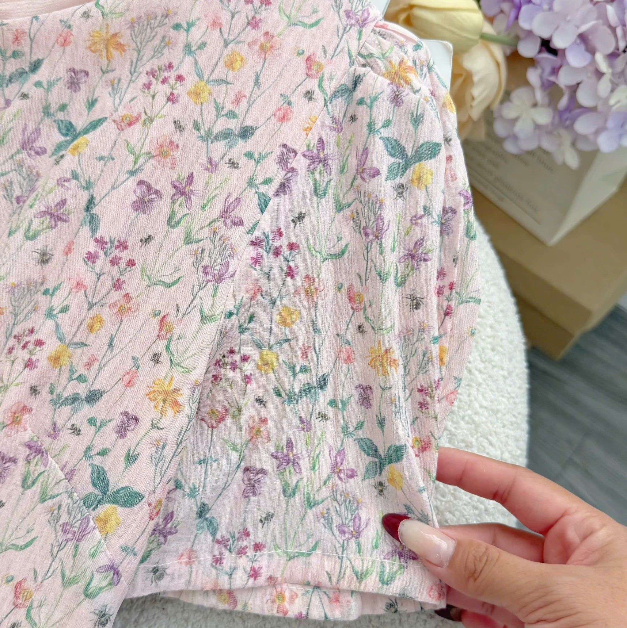 Đầm Thiết Kế Cổ Tròn Dáng Dài Đi Chơi TuTu Store - Mã D1576