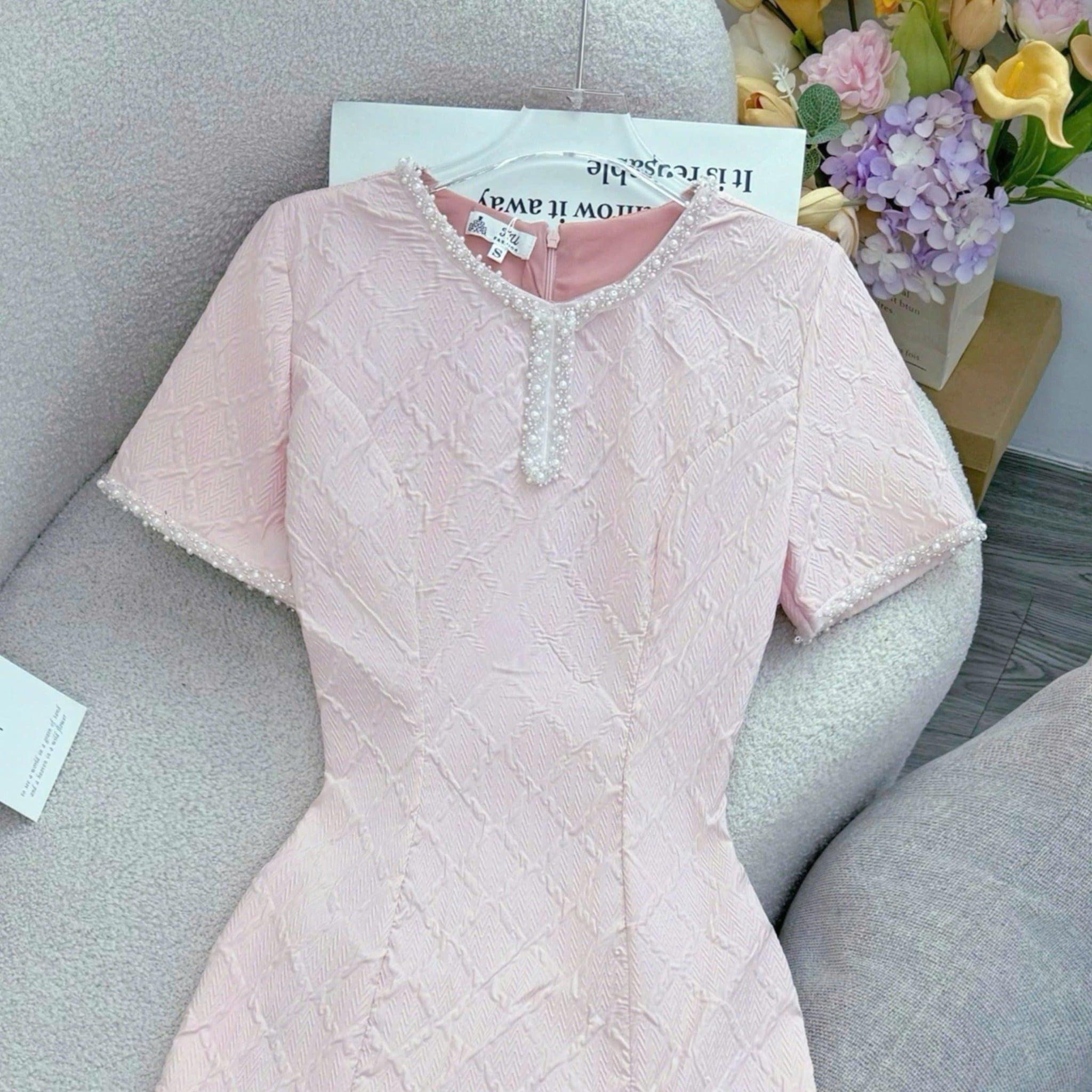 Đầm Thiết Kế Cổ Tròn Đi Tiệc TuTu Store - Mã D1589