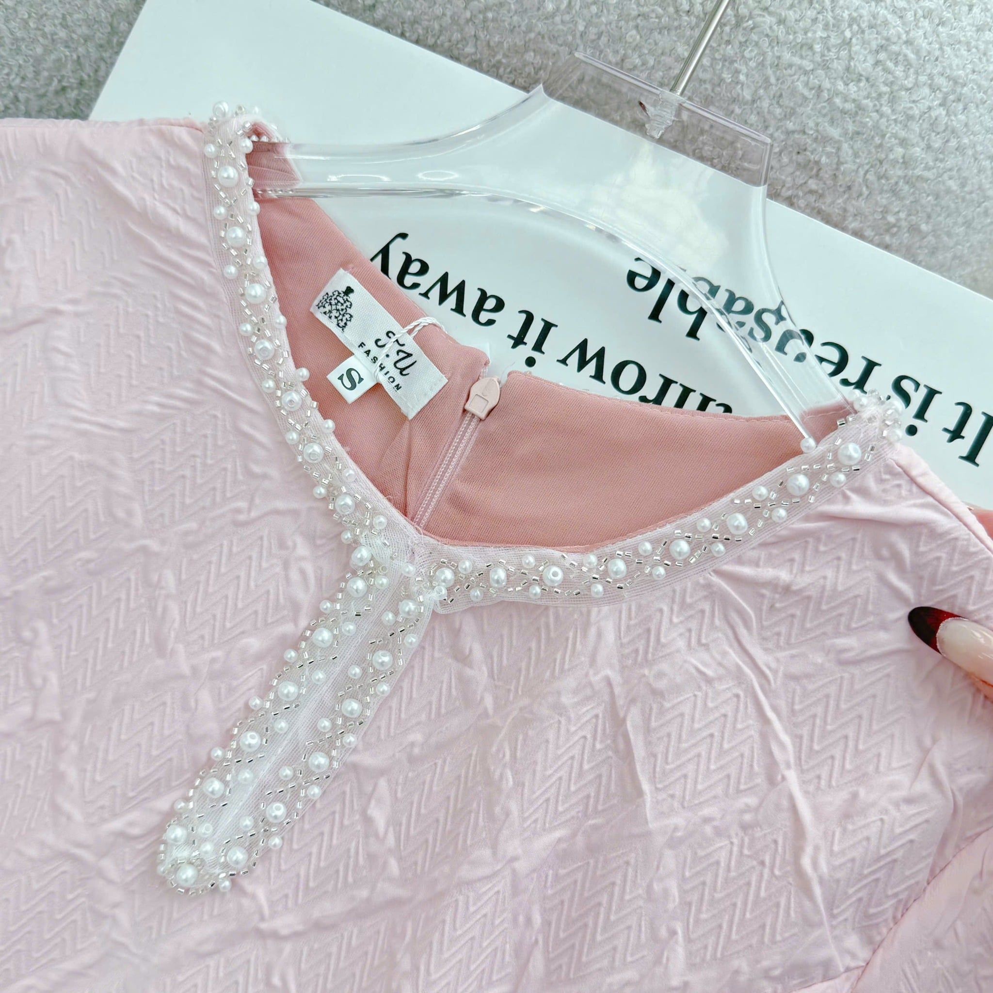 Đầm Thiết Kế Cổ Tròn Đi Tiệc TuTu Store - Mã D1589