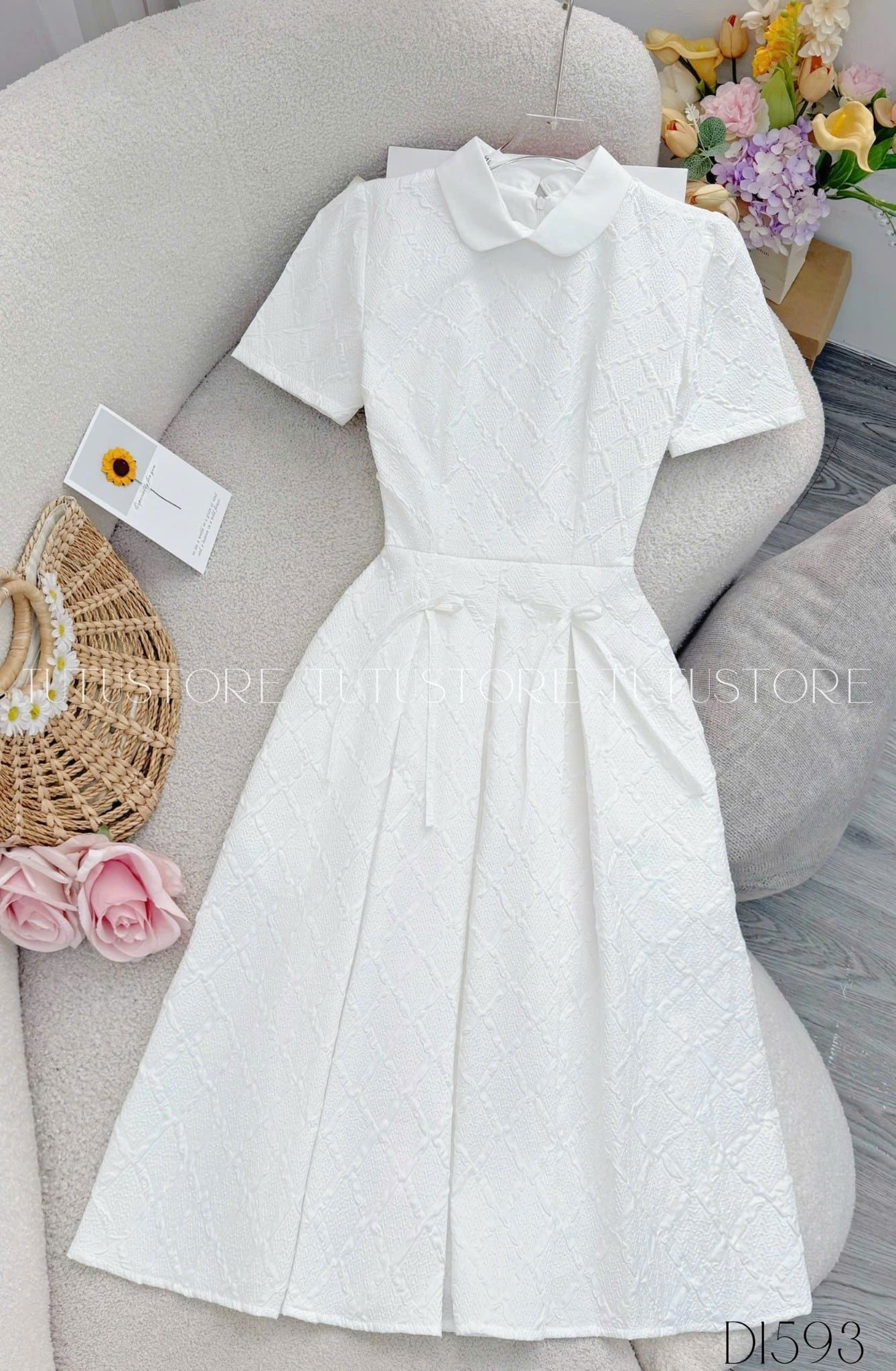 Đầm Thiết Kế Dáng Xòe Đi Tiệc TuTu Store - Mã D1593