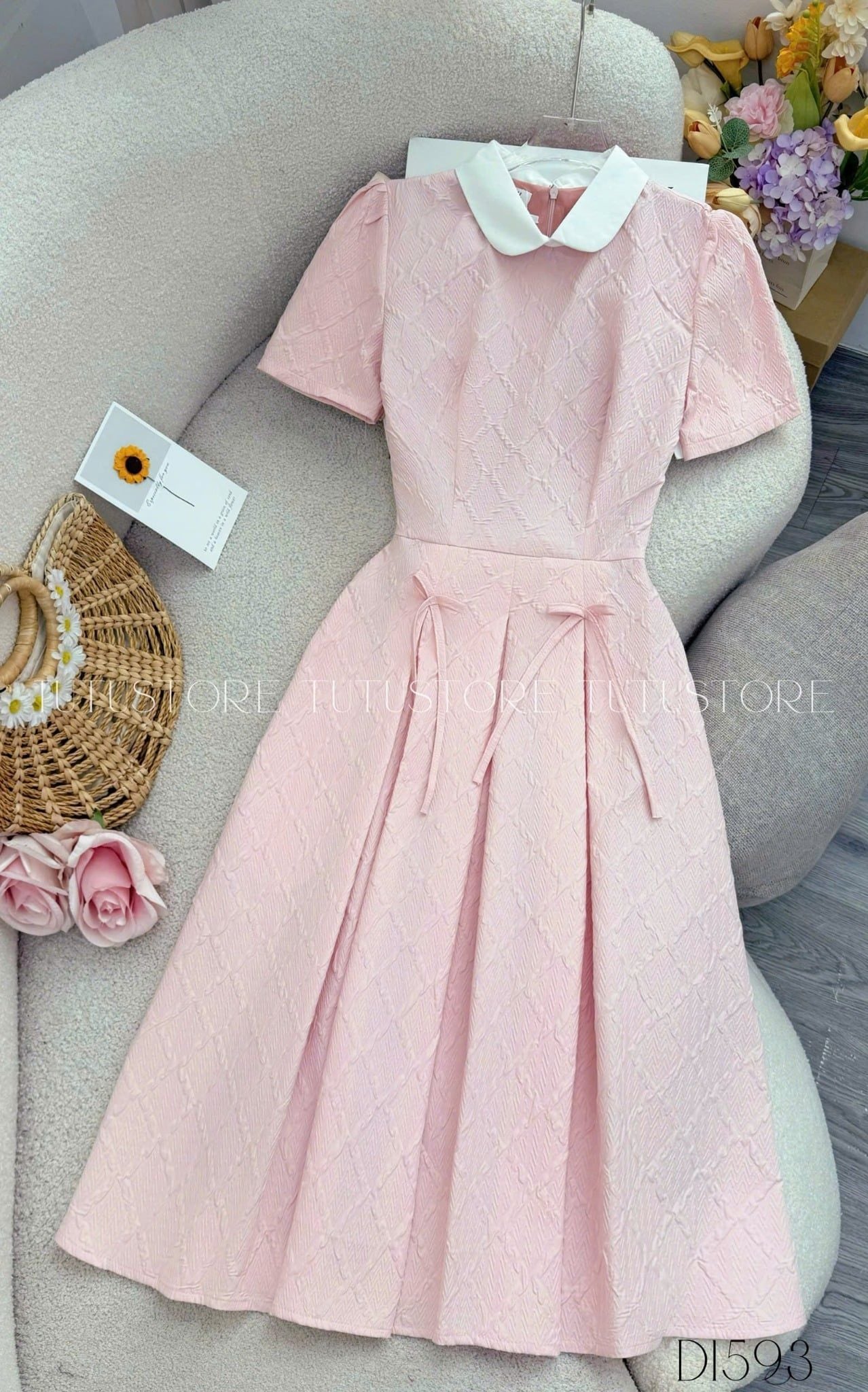 Đầm Thiết Kế Dáng Xòe Đi Tiệc TuTu Store - Mã D1593