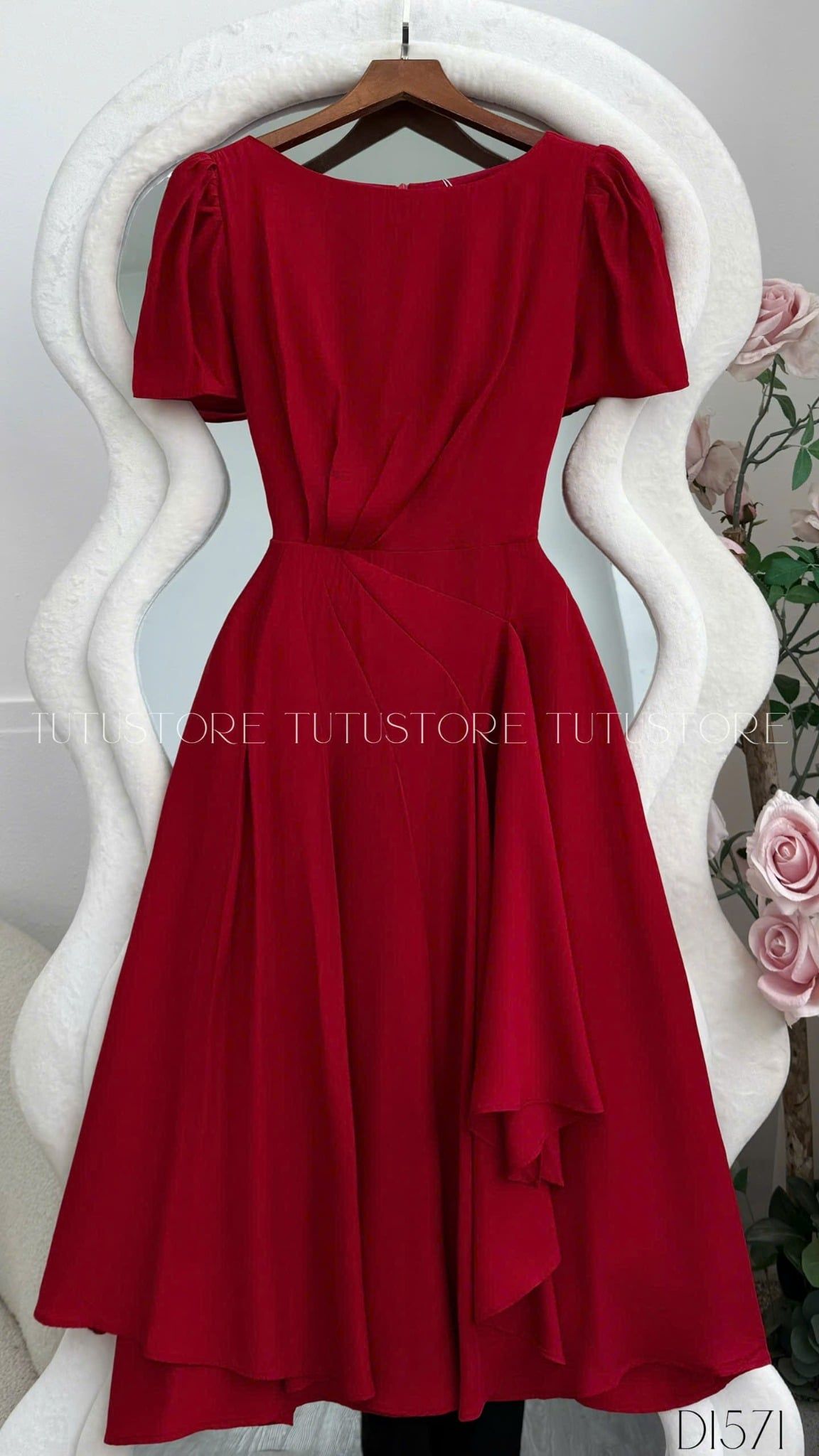 Đầm Thiết Kế Dáng Xòe Đi Chơi TuTu Store - Mã D1571