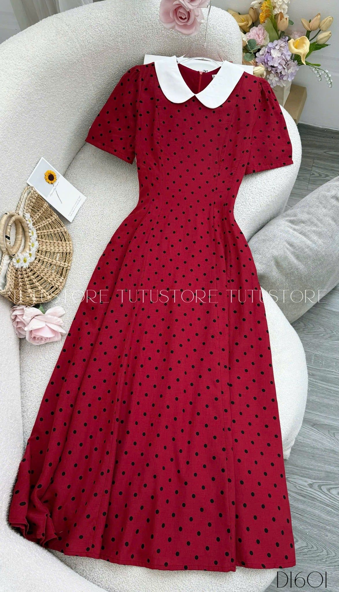 Đầm Thiết Kế Dáng Dài Đi Tiệc TuTu Store Mã D1601