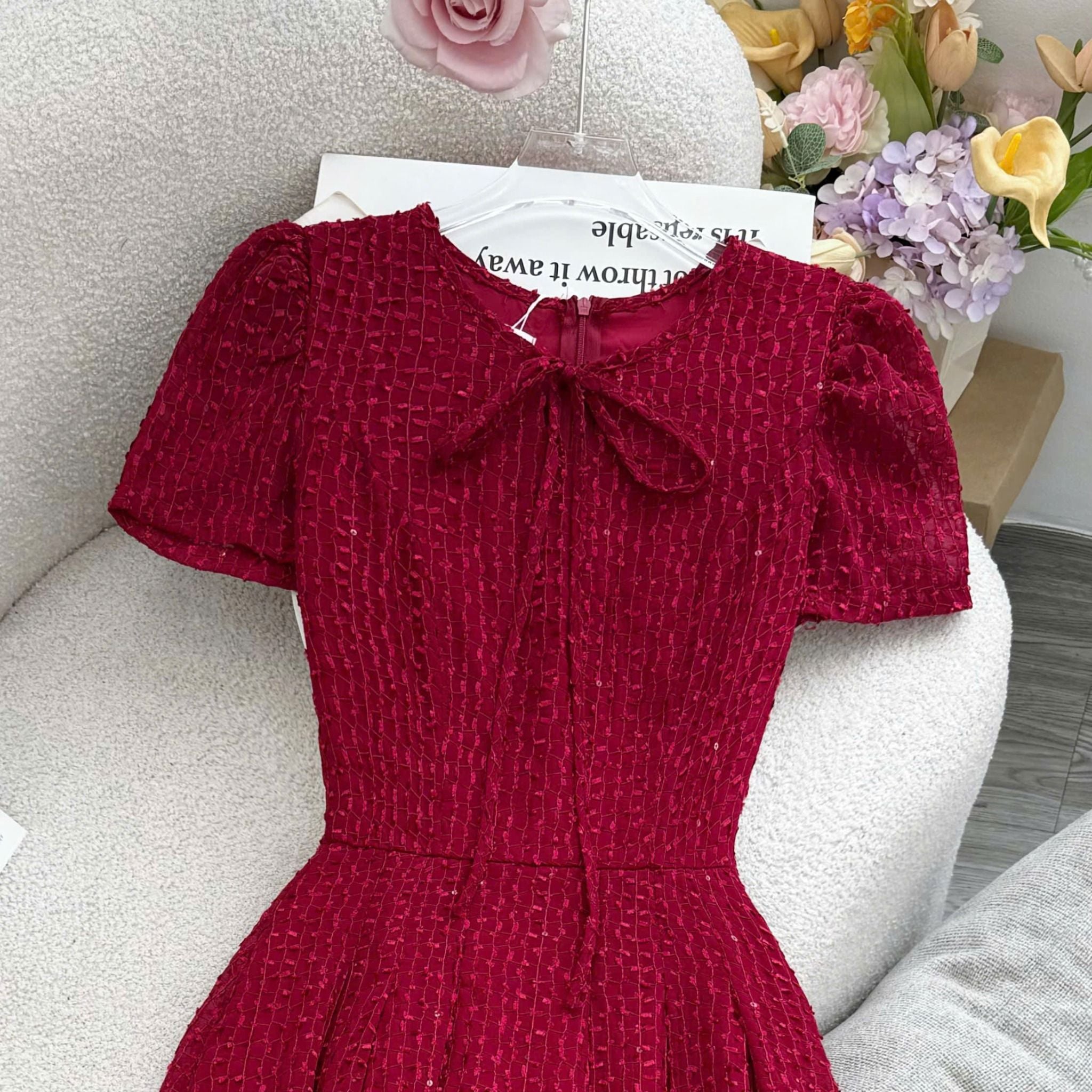 Đầm Thiết Kế Dáng Xòe Đi Tiệc TuTu Store Mã D1597
