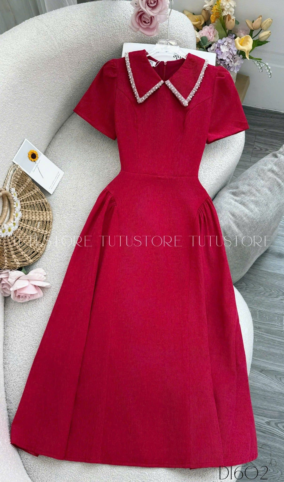 Đầm Thiết Kế Dáng Xòe Đi Tiệc TuTu Store Mã D1602