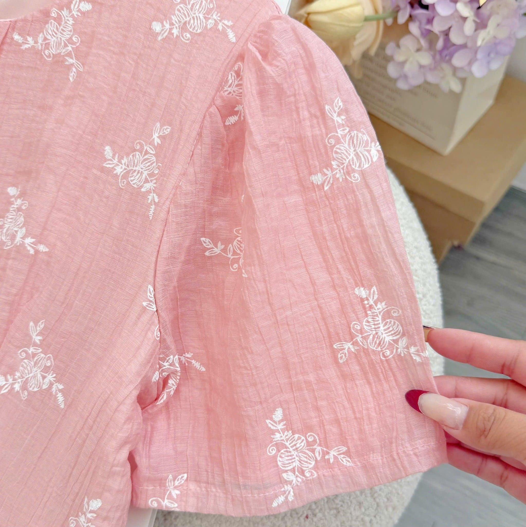 Đầm Thiết Kế Tay Phồng Đi Chơi TuTu Store - Mã D1556