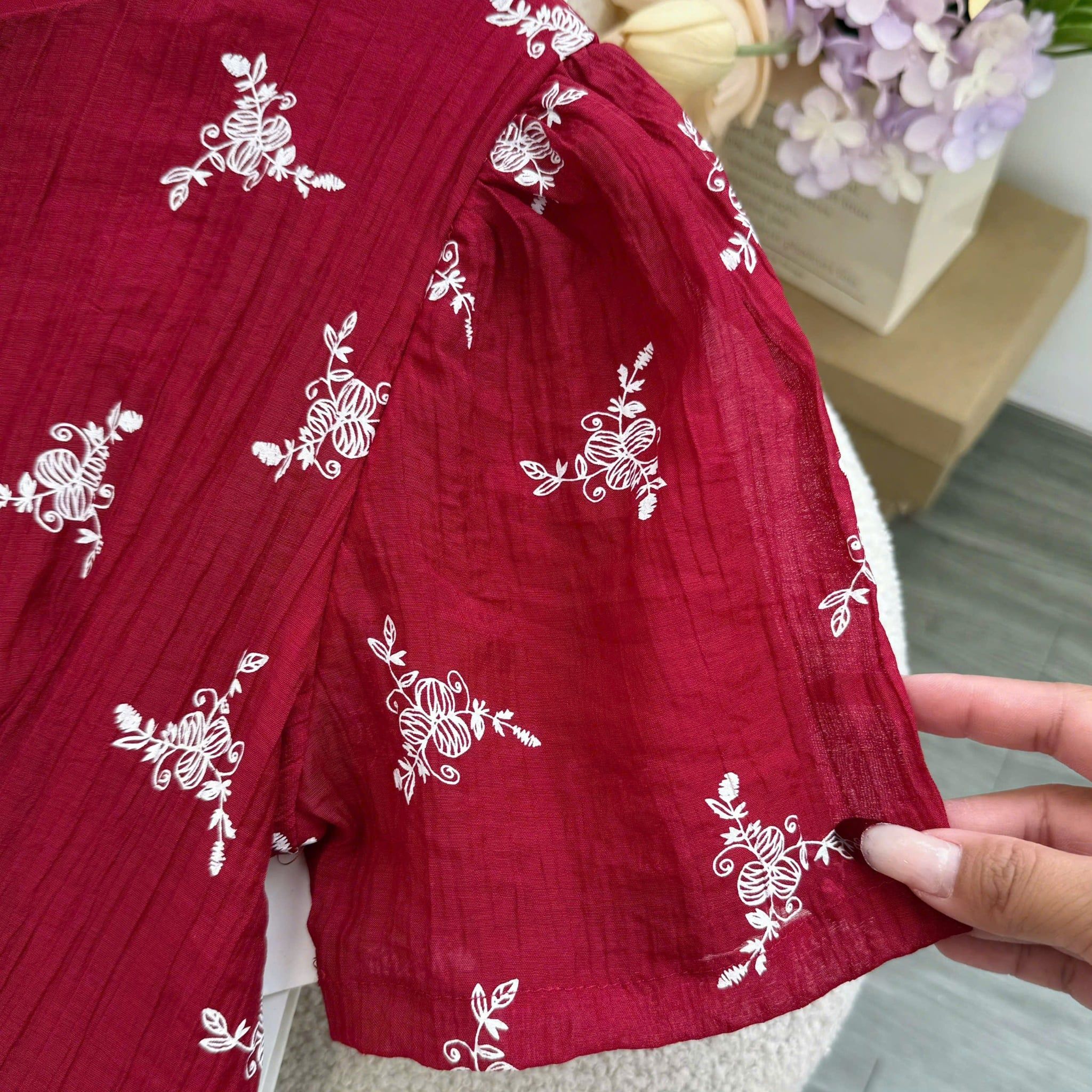 Đầm Thiết Kế Tay Phồng Đi Chơi TuTu Store - Mã D1556