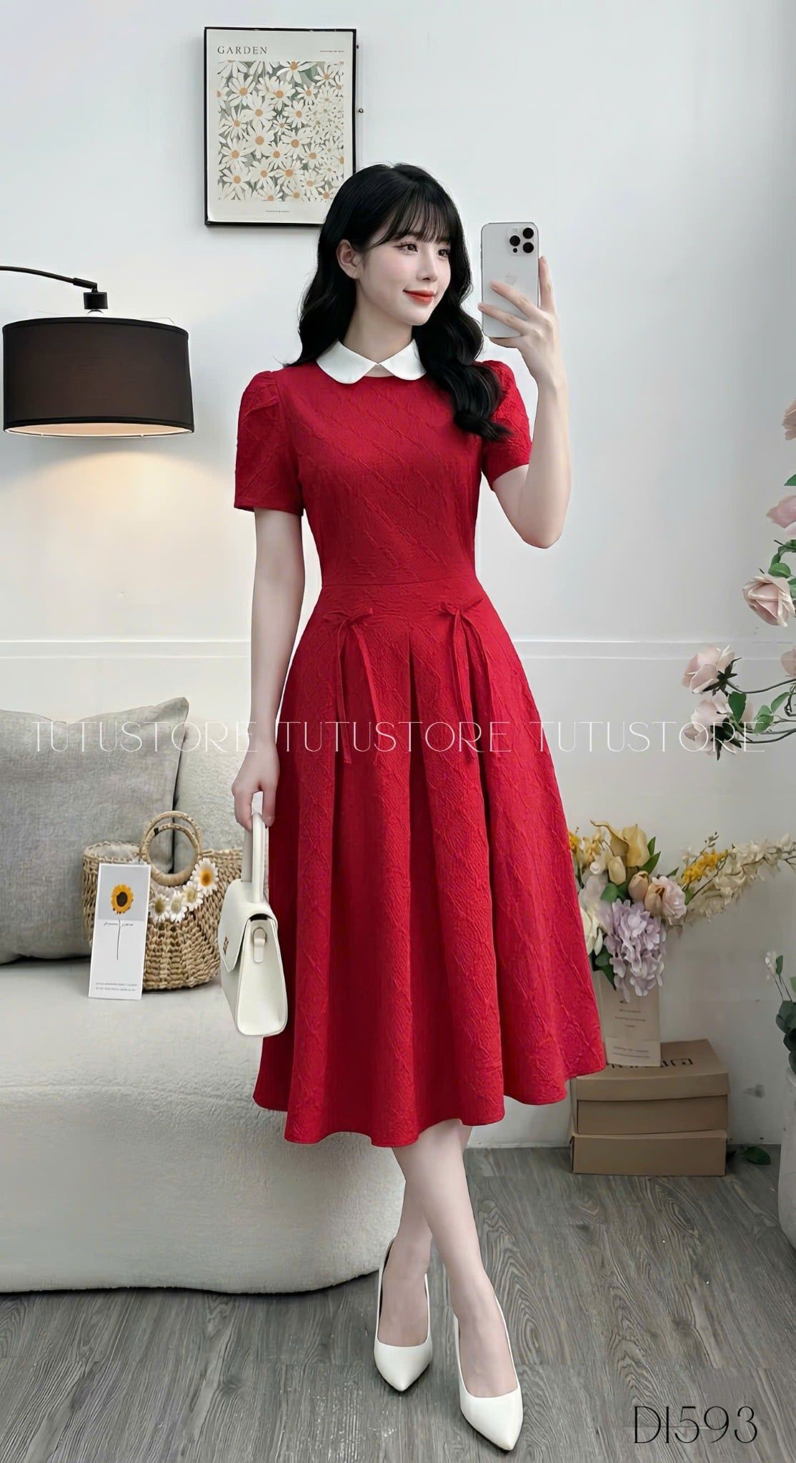 Đầm Thiết Kế Dáng Xòe Đi Tiệc TuTu Store - Mã D1593