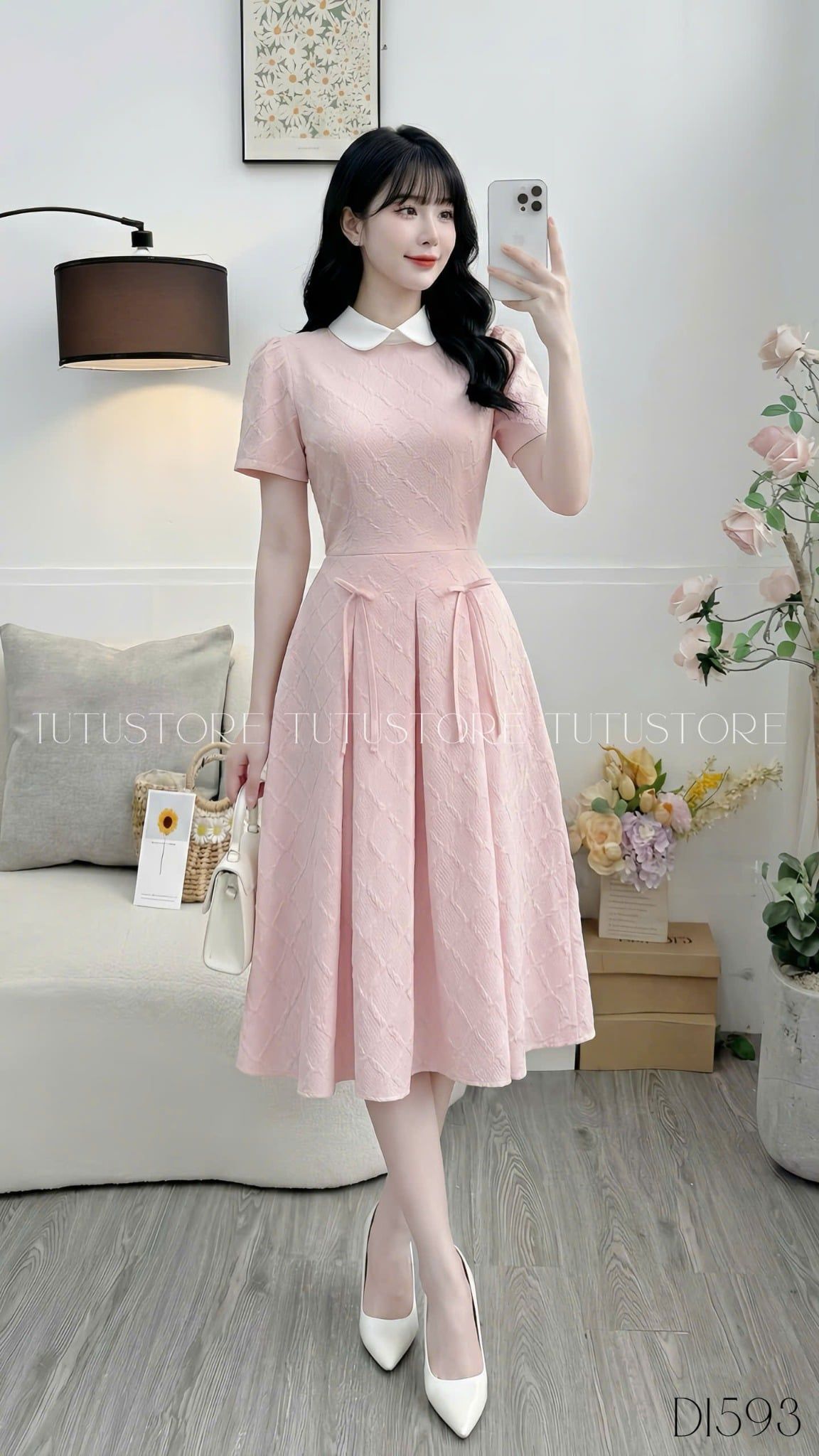 Đầm Thiết Kế Dáng Xòe Đi Tiệc TuTu Store - Mã D1593