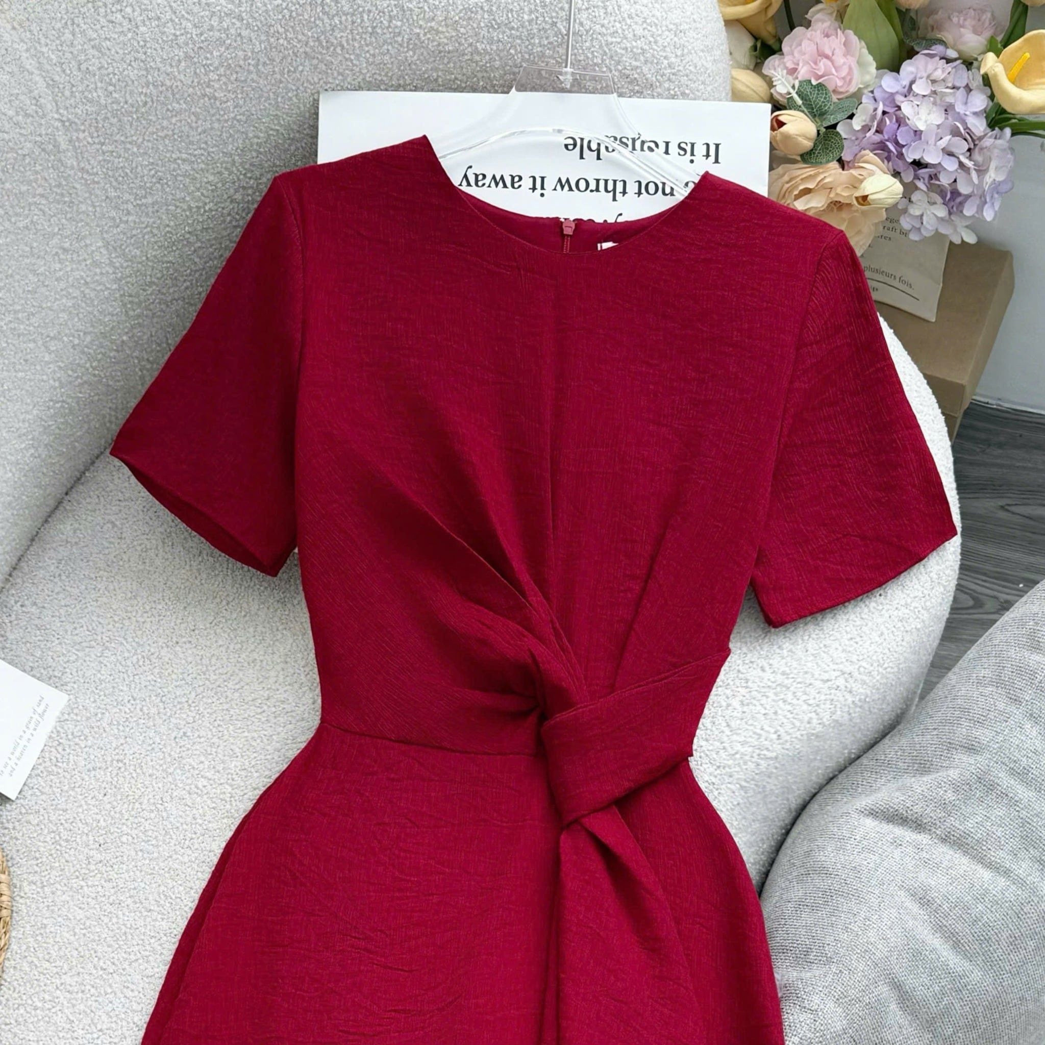 Đầm Thiết Kế Cổ Tròn Đi Tiệc TuTu Store - Mã D1582